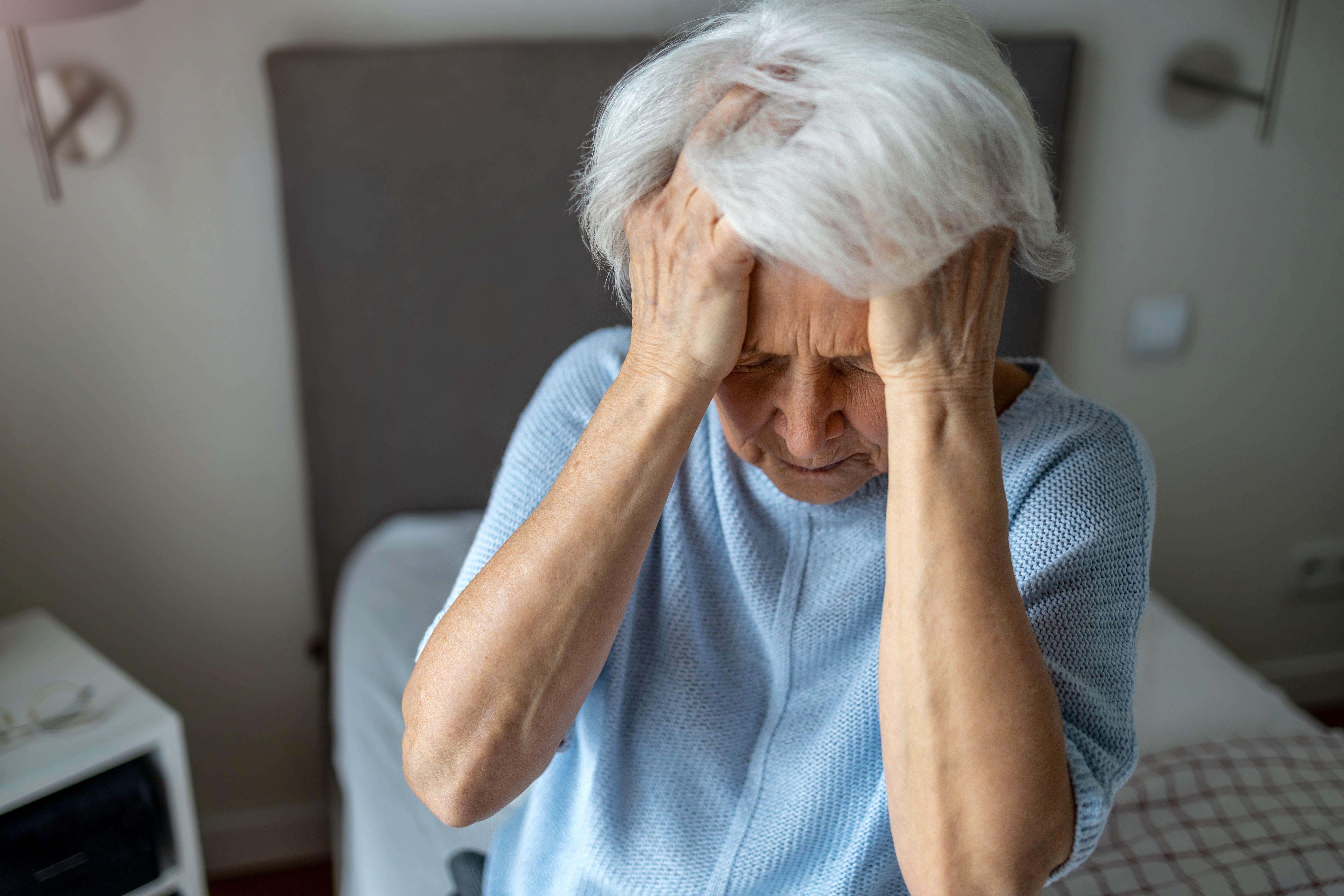 It is estimated that around 850,000 people in the UK are currently living with dementia (Alamy/PA)