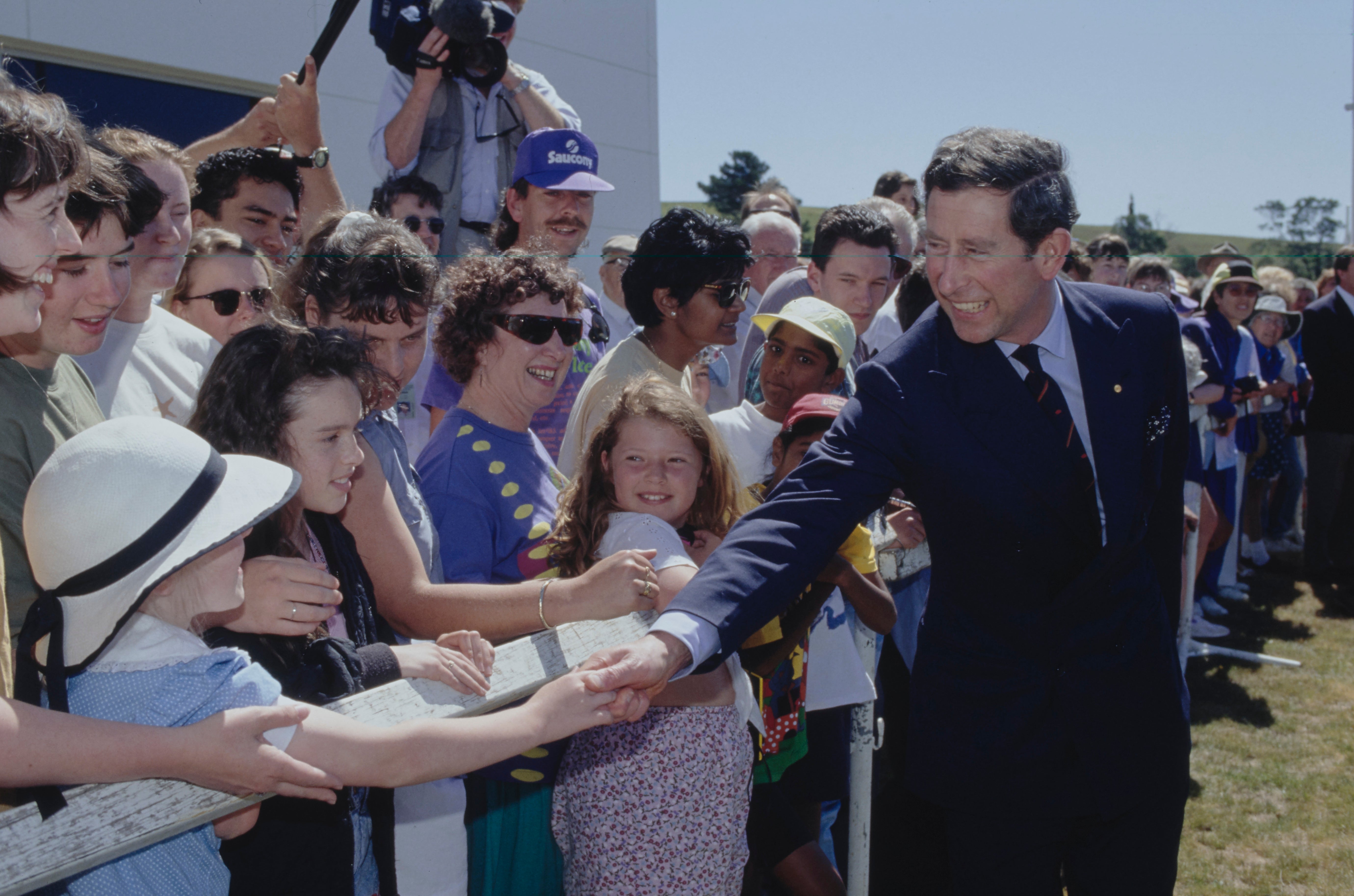 Charles’s 1994 tour of Australia had its share of happy and dramatic moments.