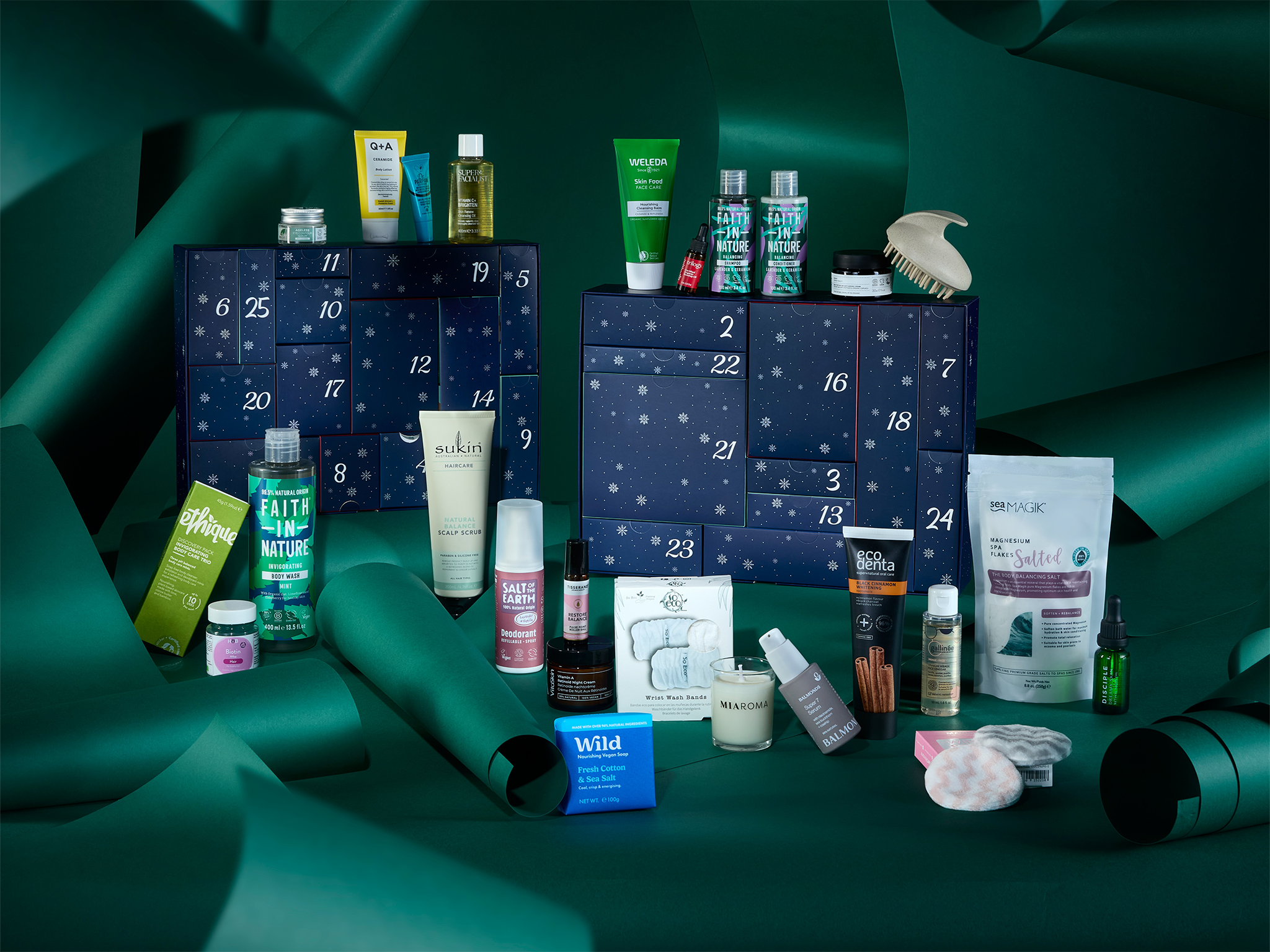 Best vegan advent calendar IndyBest review Holland & Barrett the beauty advent calendar