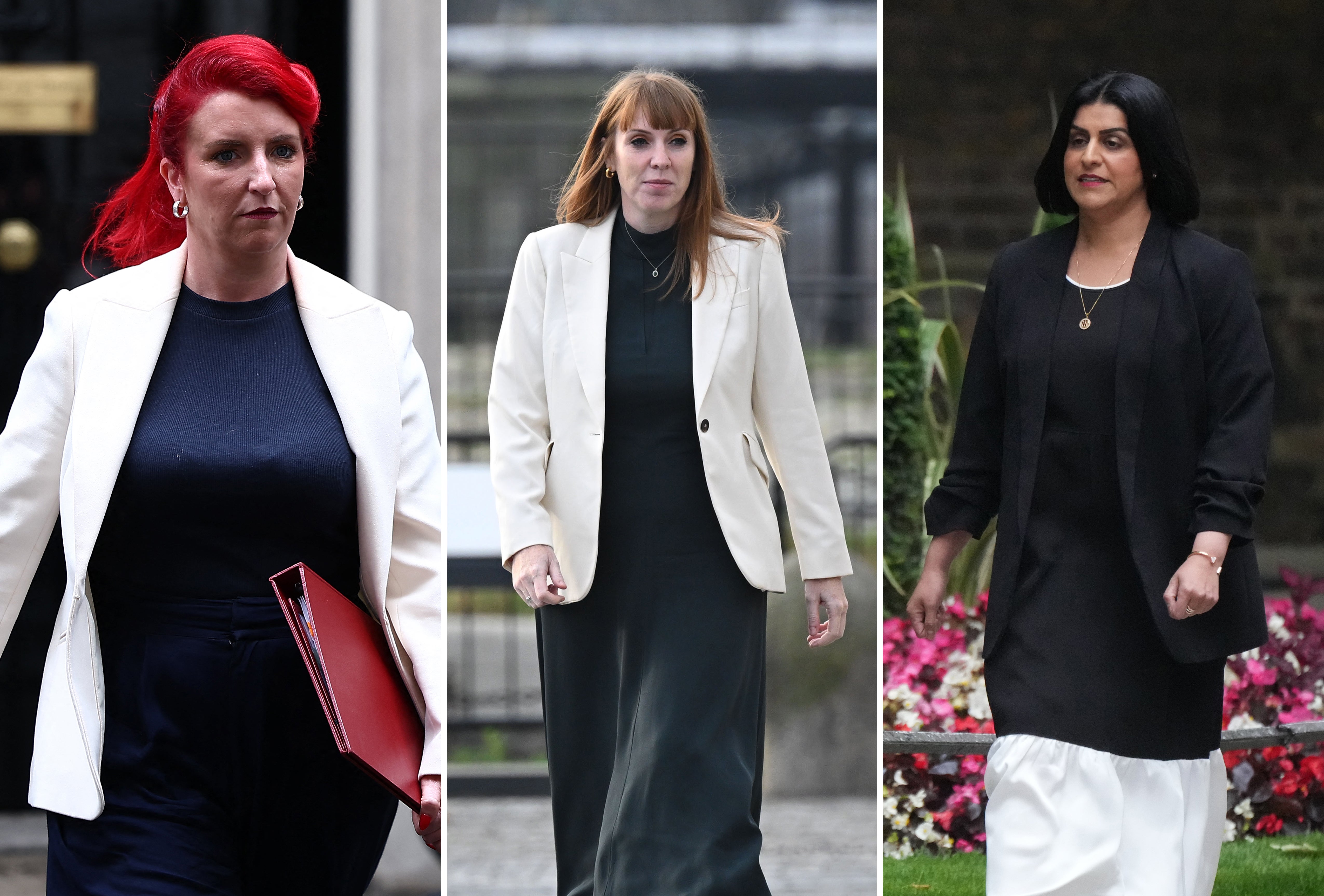 Louise Haigh, Angela Rayner and Shabana Mahmood have written to the prime minister to voice concerns about Treasury plans for their departmental spending