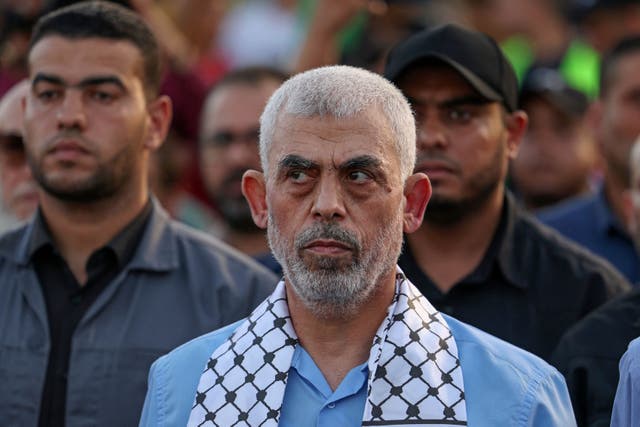 <p>Hamas political leader Yahya Sinwar was declared dead by the Israeli military on Thursday, having been killed in an operation on Wednesday in Gaza </p>