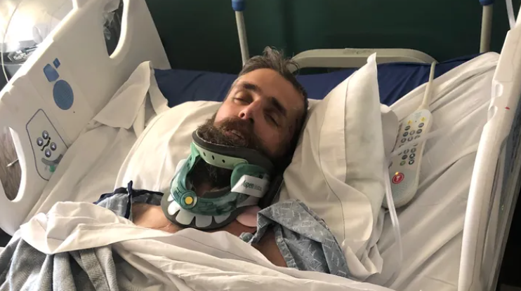 Brandon Green (pictured) has been fighting for his life ever since the hit and run incident in September