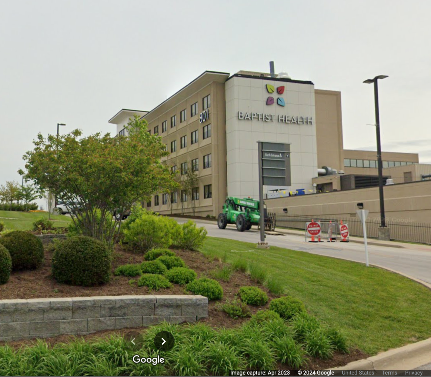 Baptist Health Hospital in Richmond, Kentucky, where a patient allegedly was mistakenly declared brain dead