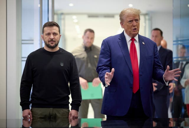 <p>“I think Zelensky is one of the greatest salesmen I’ve ever seen,” Trump said</p>