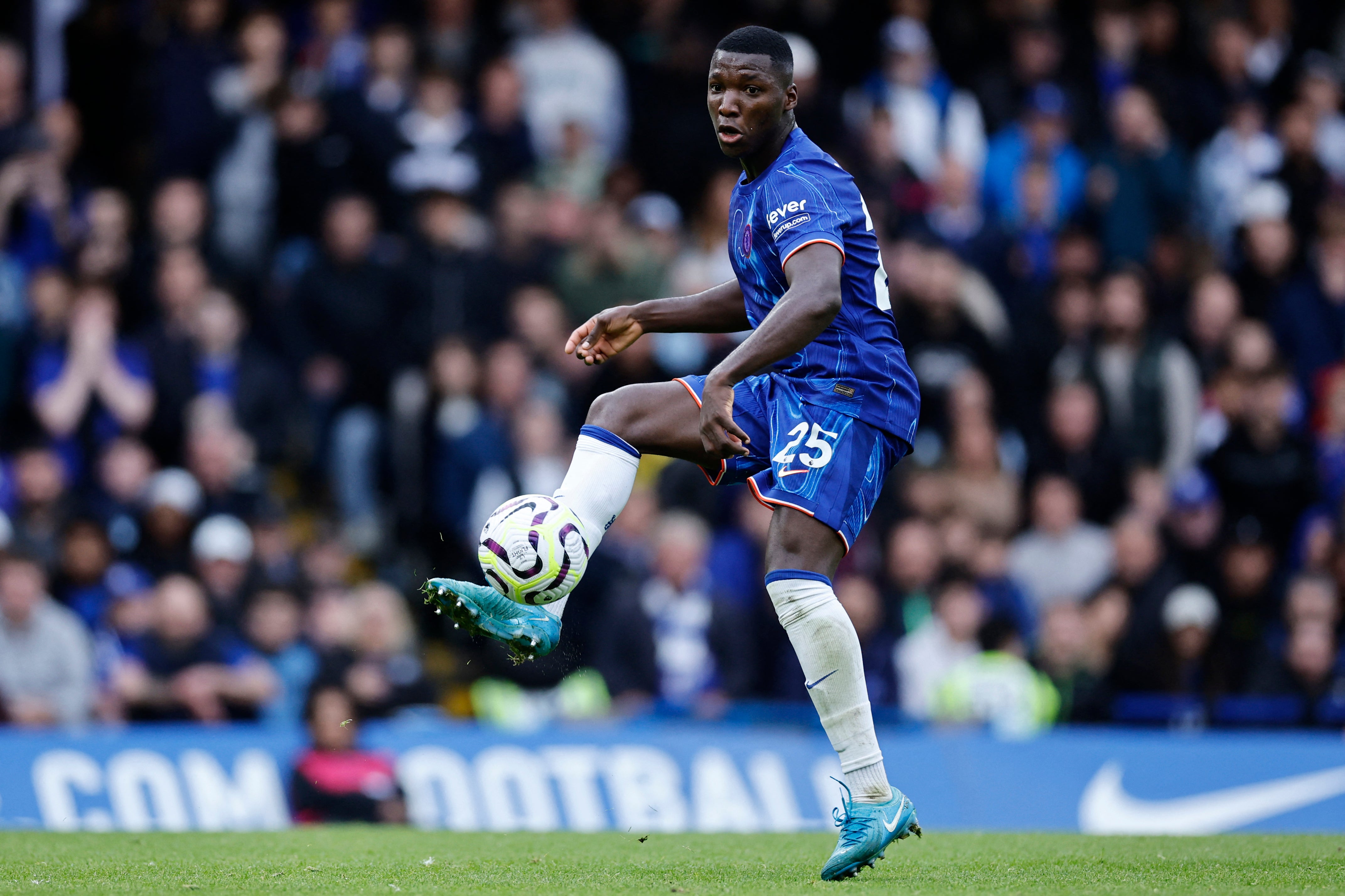 Moises Caicedo has found form this season for Chelsea