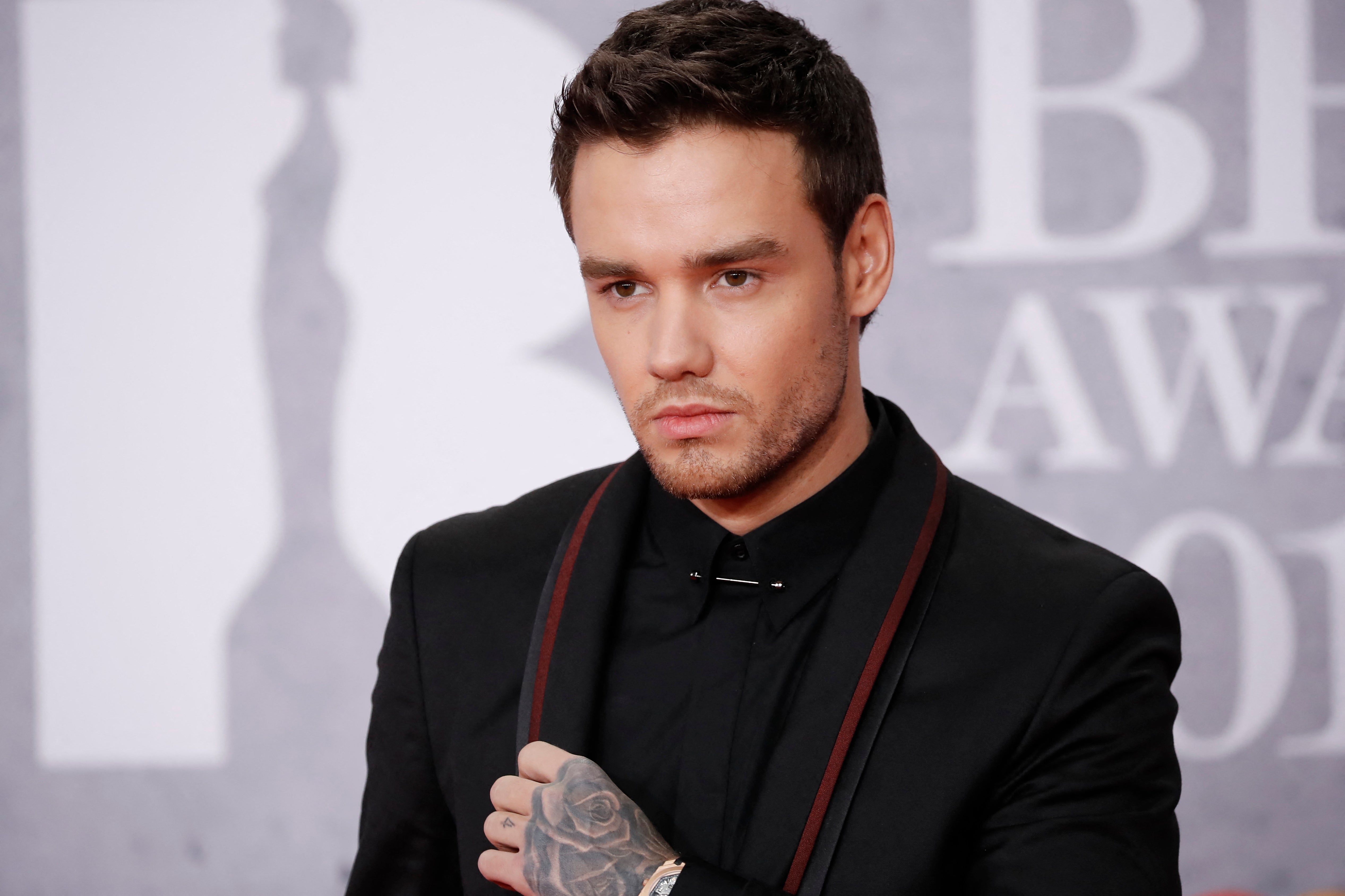 Payne on the red carpet at the 2019 BRIT Awards