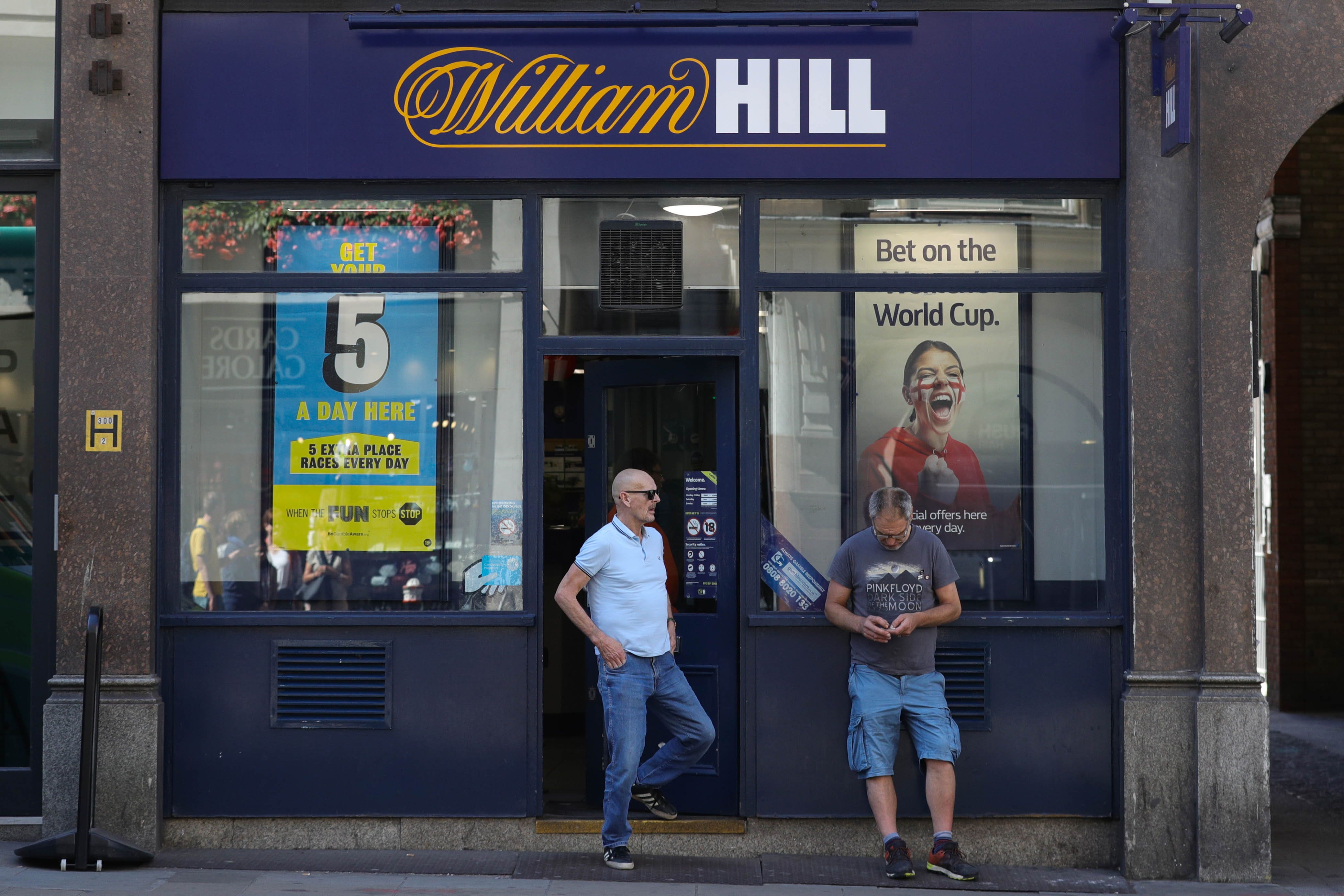 A branch of William Hill, Ludgate Hill. Owner Evoke has reported a return to revenue growth (Aaron Chown/PA)