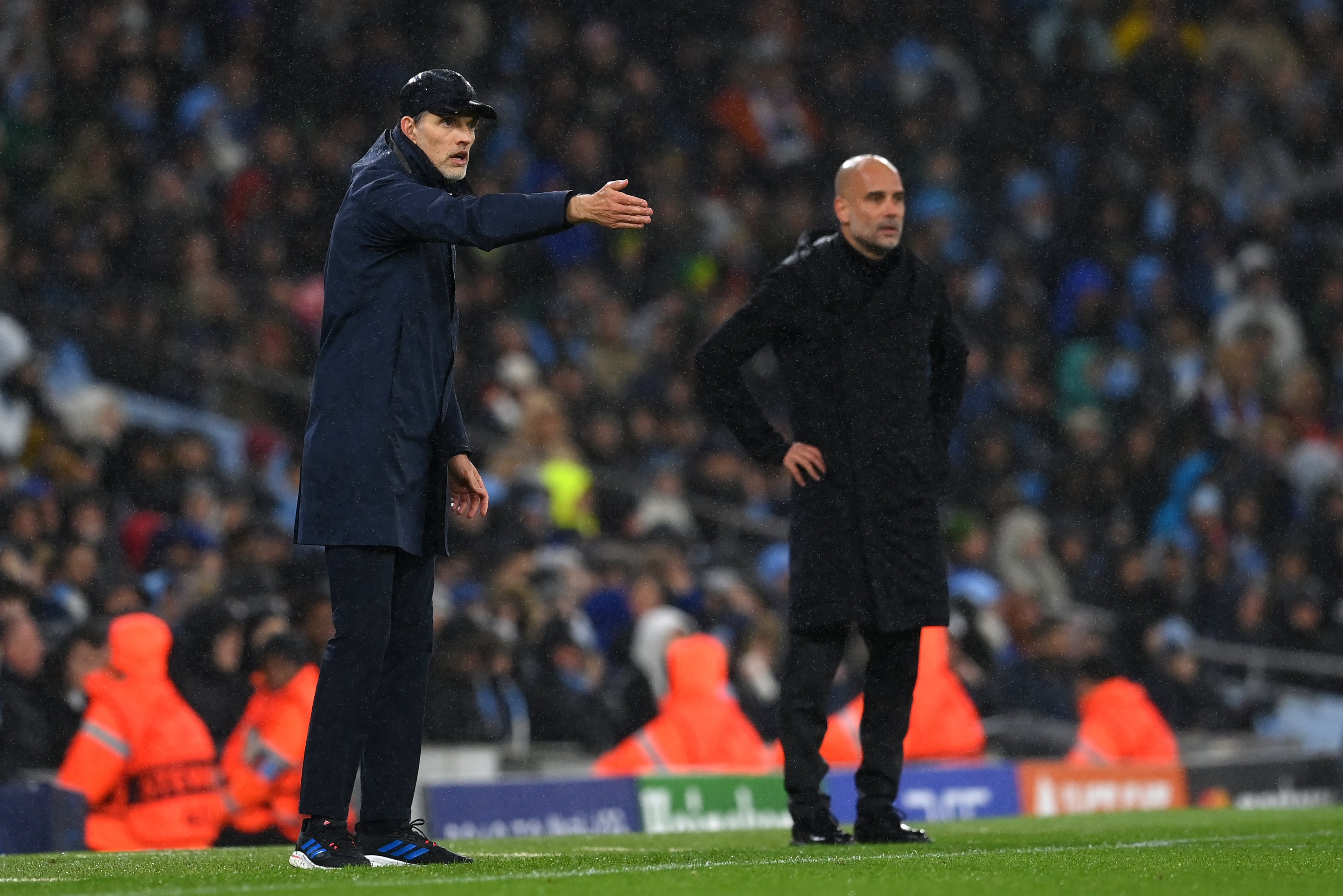 Tuchel and Guardiola also met in the Champions League when City faced Bayern Munich