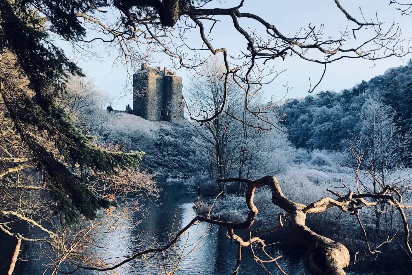 Stay a night or two at Neidpath Castle on the Scottish Borders this Halloween