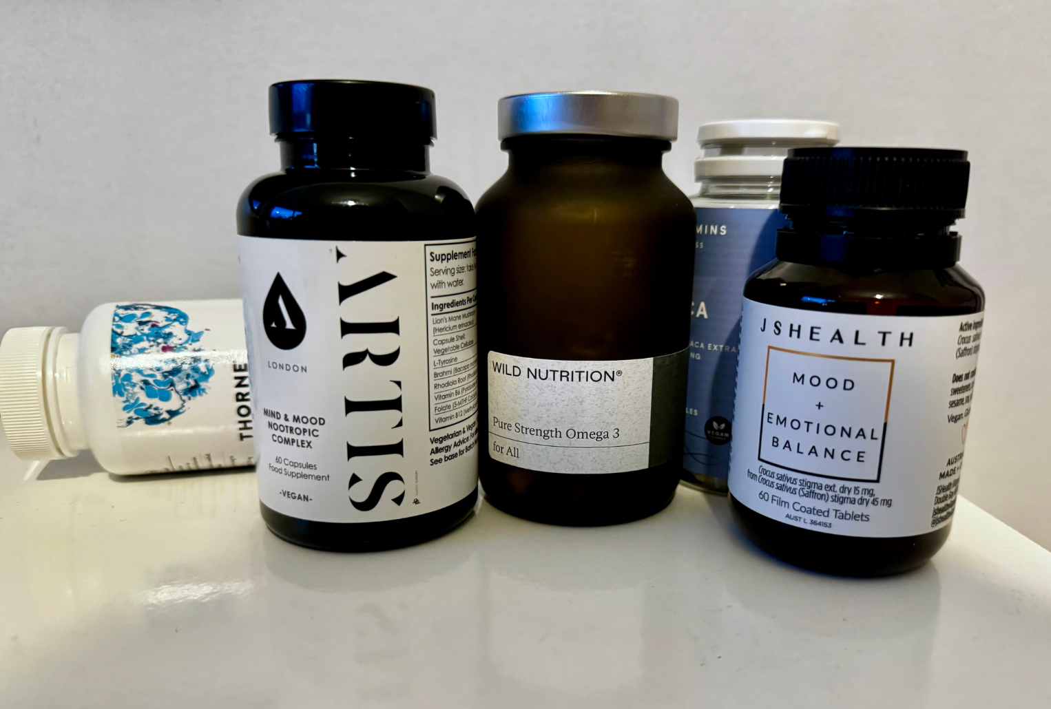We took note of whether we slept better, felt less anxious and whether we felt more emotionally regulated after trying each supplement