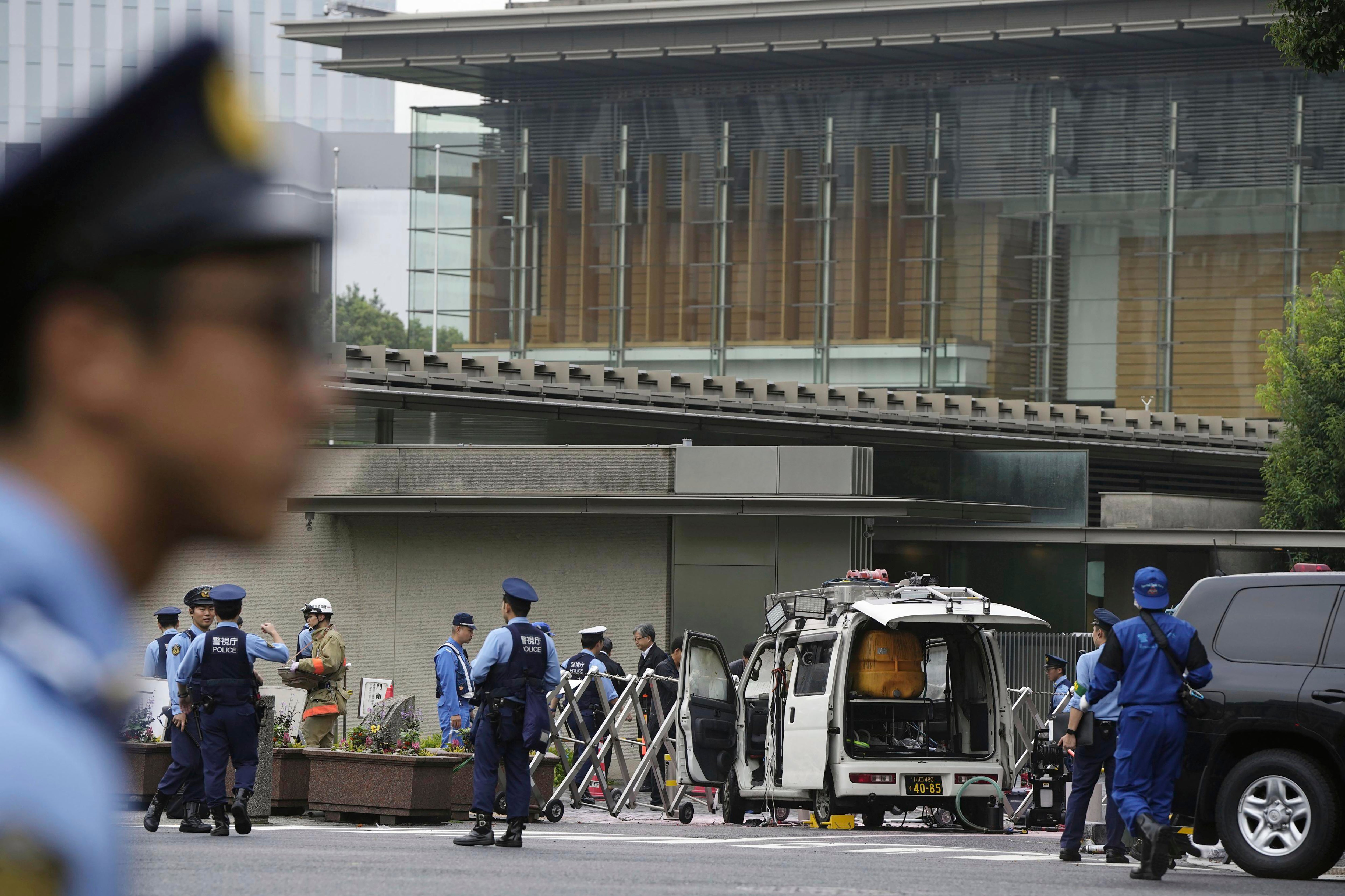 Japan Party Office Attacked