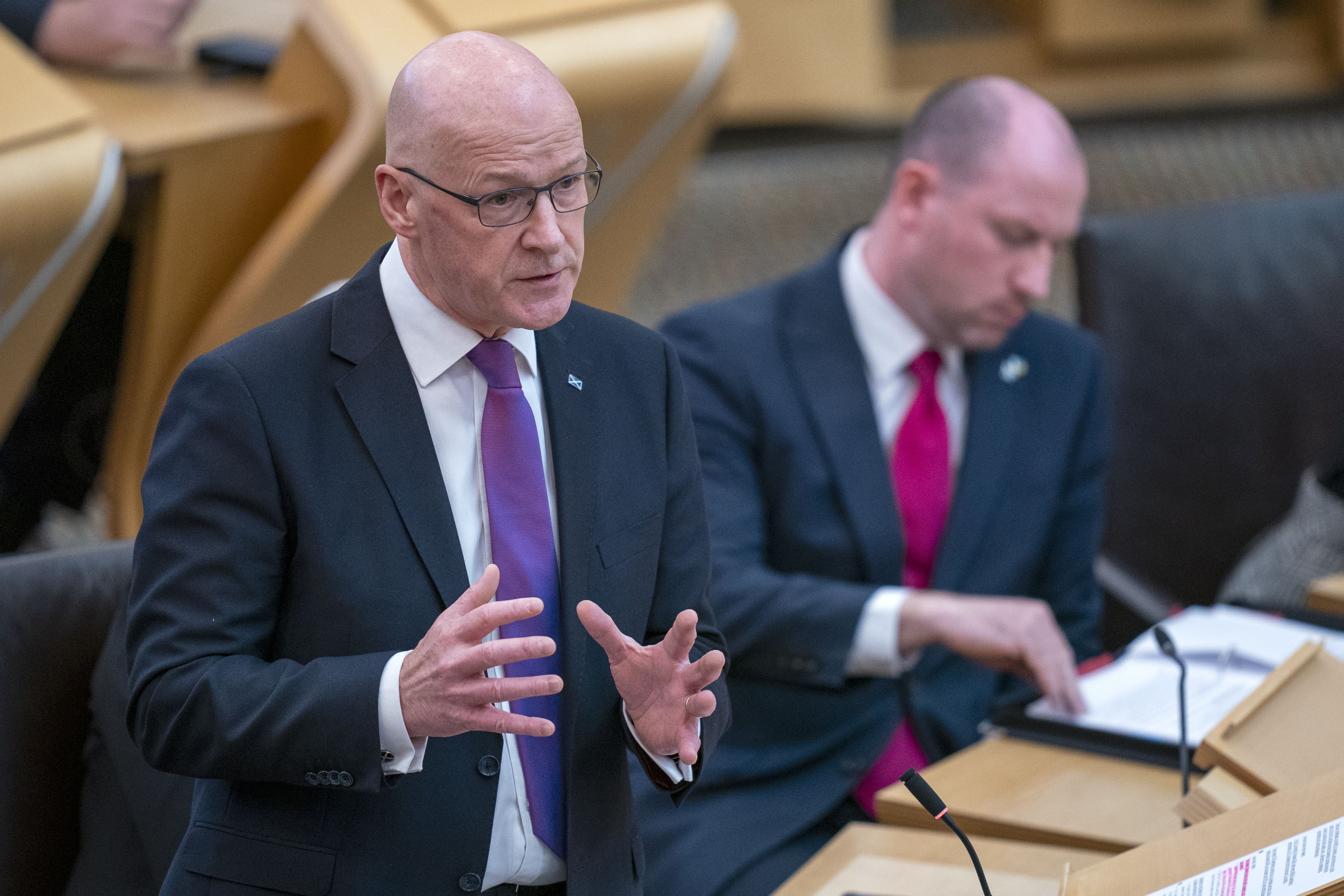 The First Minister will speak on Monday (Jane Barlow/PA)