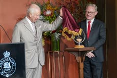 King Charles gifts New South Wales Parliament an hourglass for poignant reason