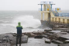 Storm Ashley brings rail, road and air chaos as UK on high alert over flood warnings