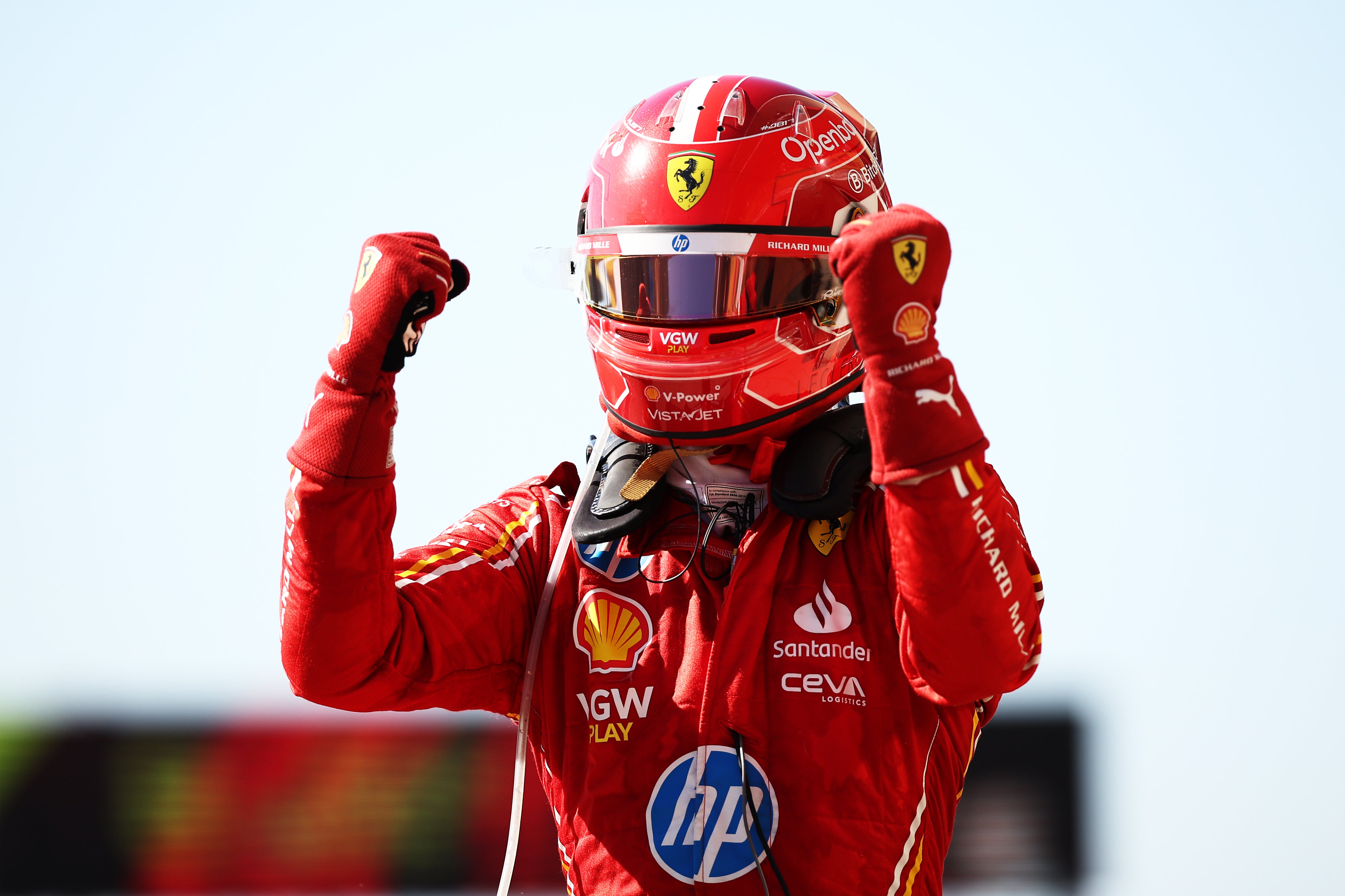 Charles Leclerc claimed a memorable win for Ferrari in Austin