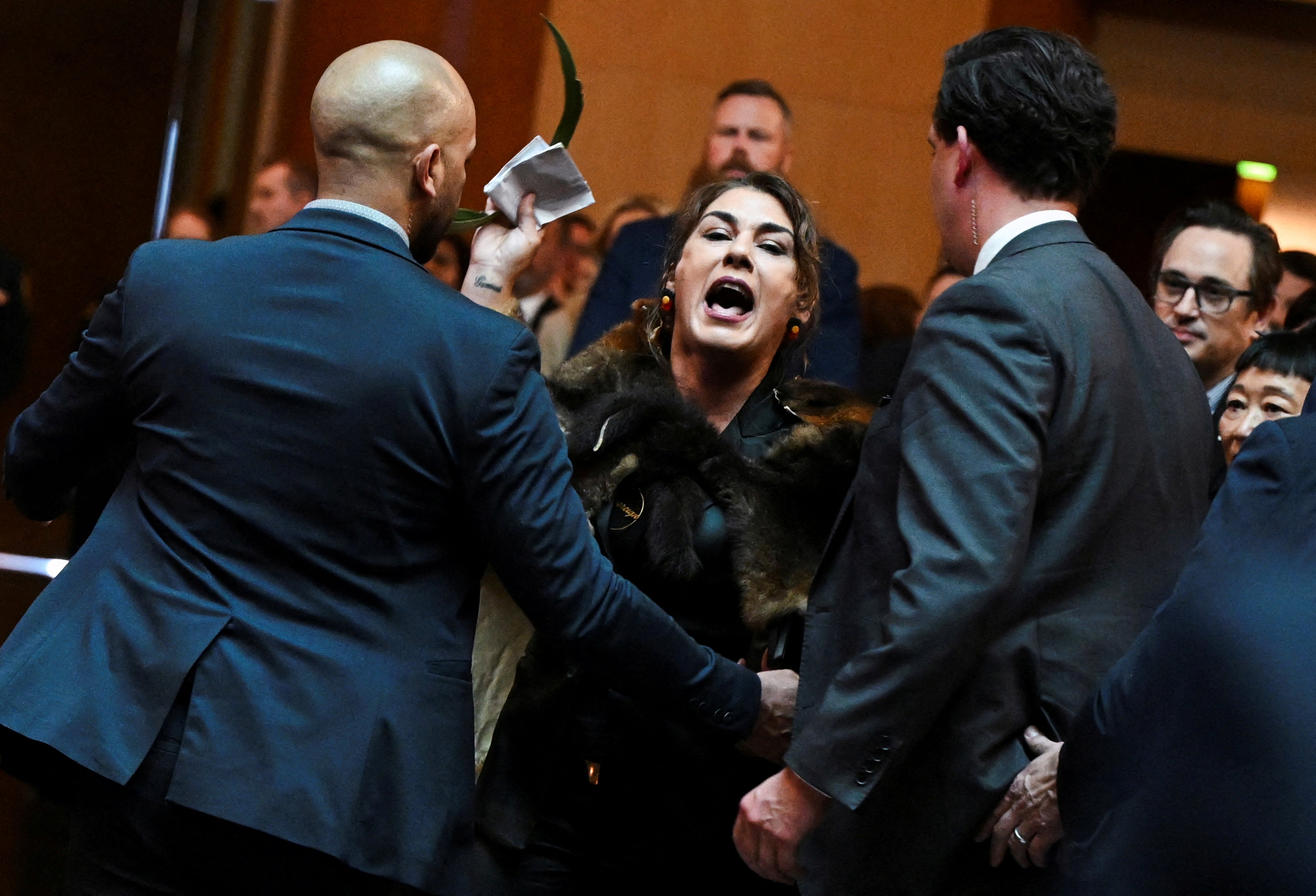 Lidia Thorpe, an outspoken advocate for Indigenous rights, shouted at the King during his royal reception in Great Hall of Parliament House on Monday