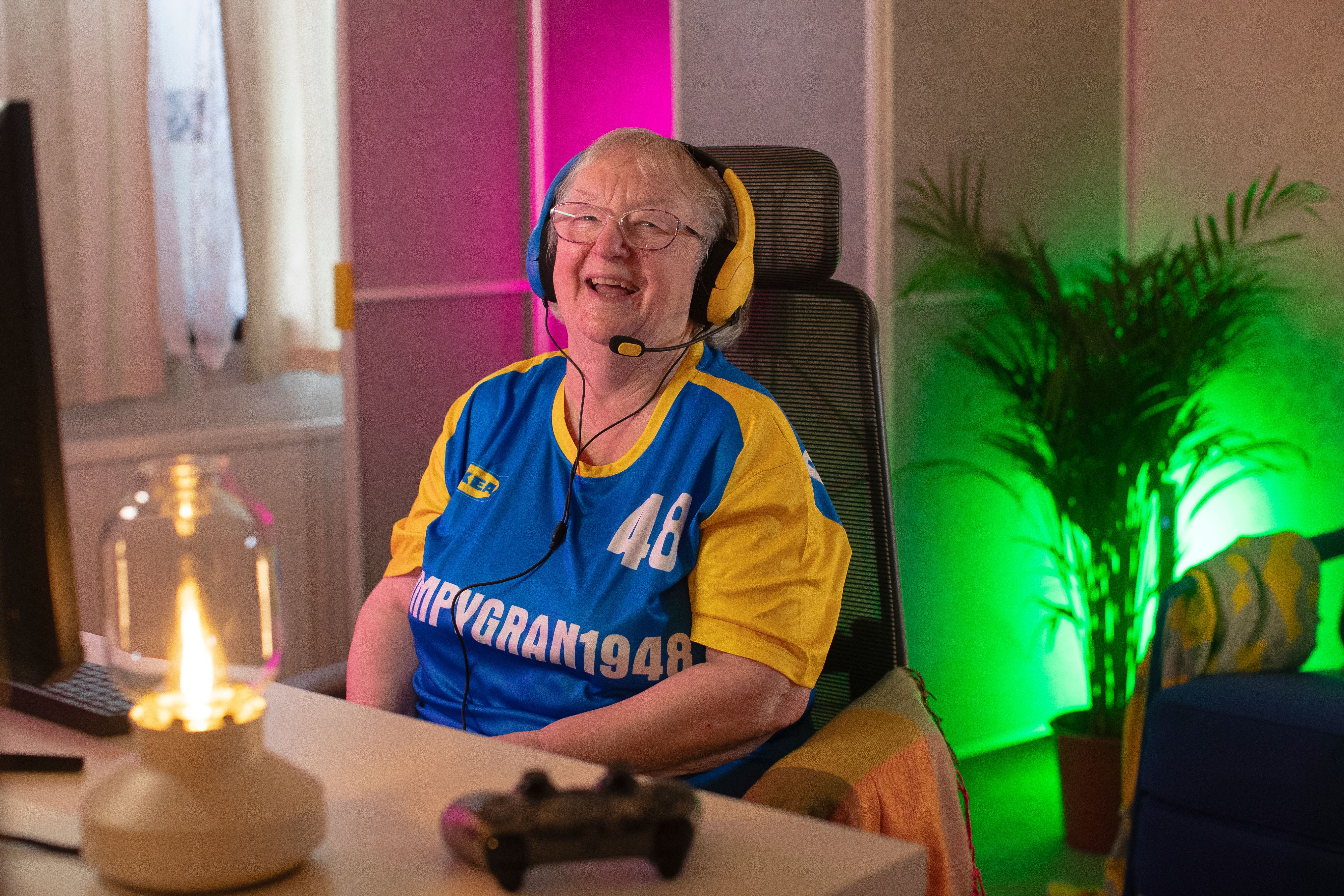 Cath Bowie was introduced to Fortnite by her grandson (Roddy Mackay/ Ikea)