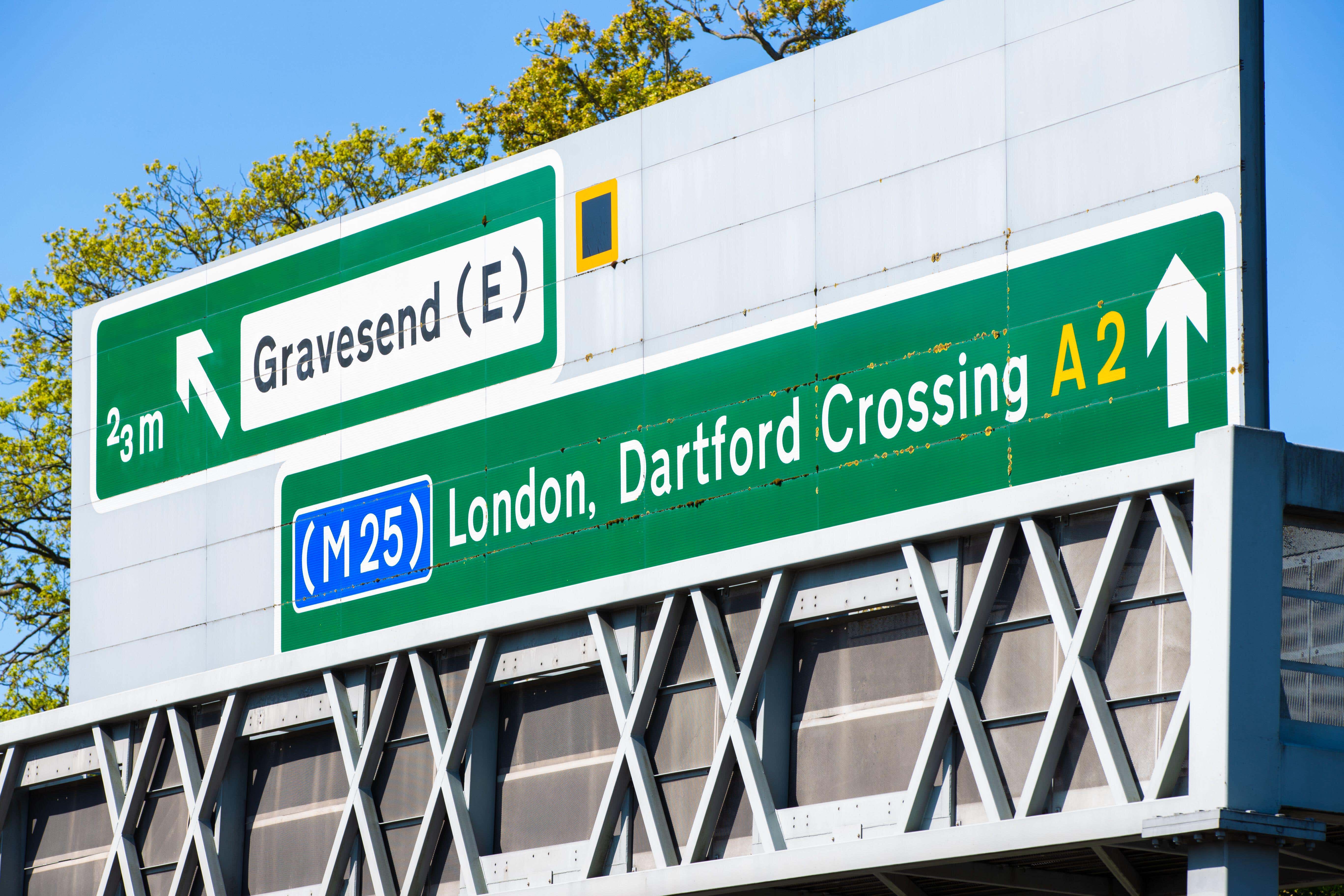 Many thousands of drivers are suffering severe delays because of two closures on the M25 (Alamy/PA)