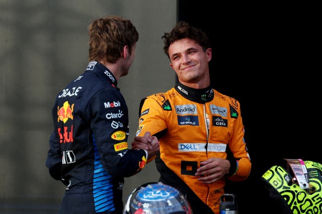 <p>Lando Norris was given a five-second penalty that cost him third place at the US Grand Prix after a controversial incident with Max Verstappen </p>