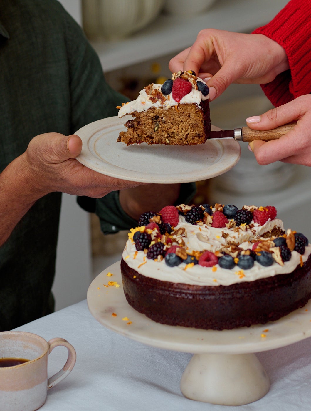 This recipe is for moments when your cup of tea needs a slice of cake