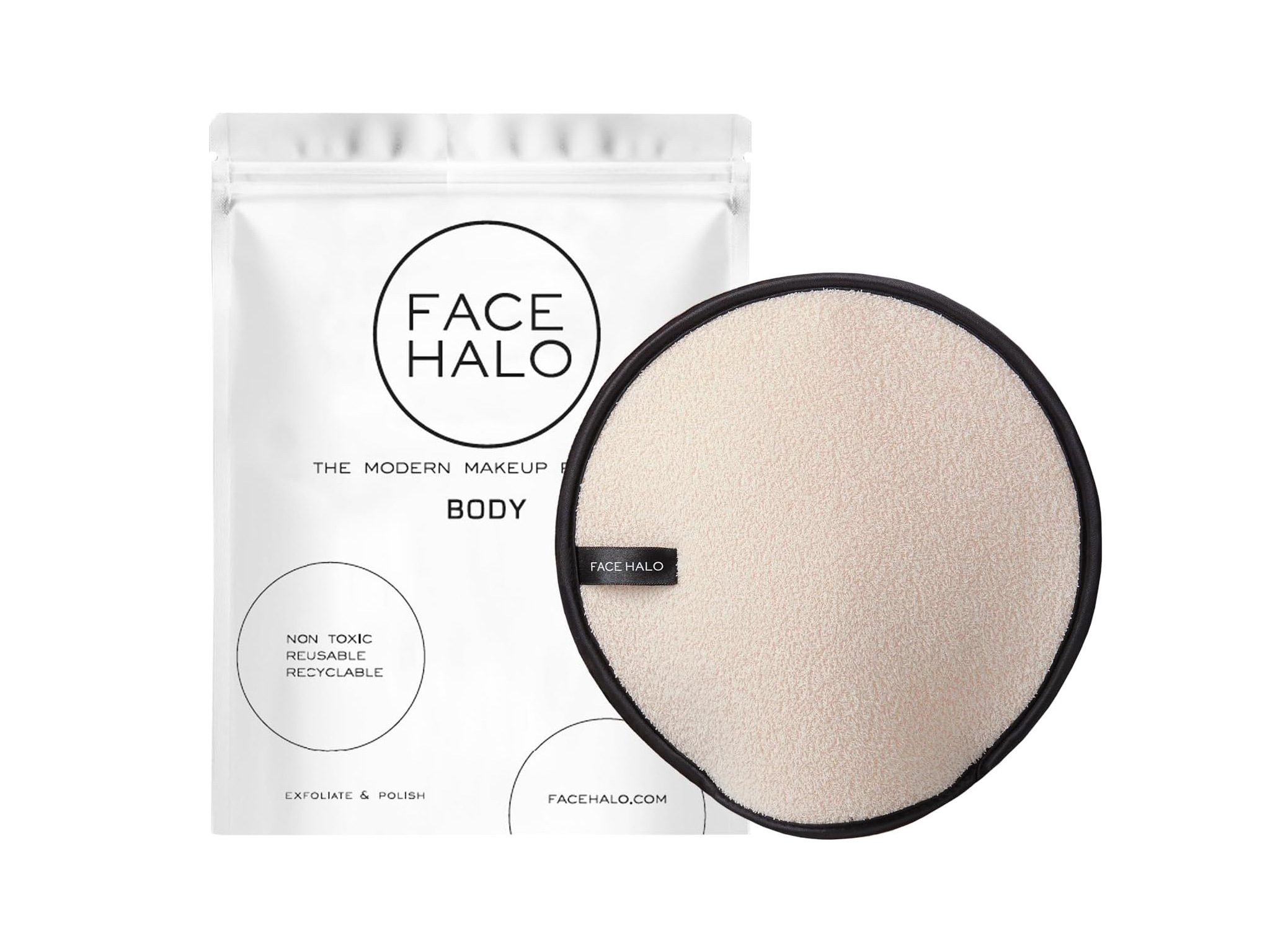 Best exfoliating gloves IndyBest review Face Halo body exfoliator 