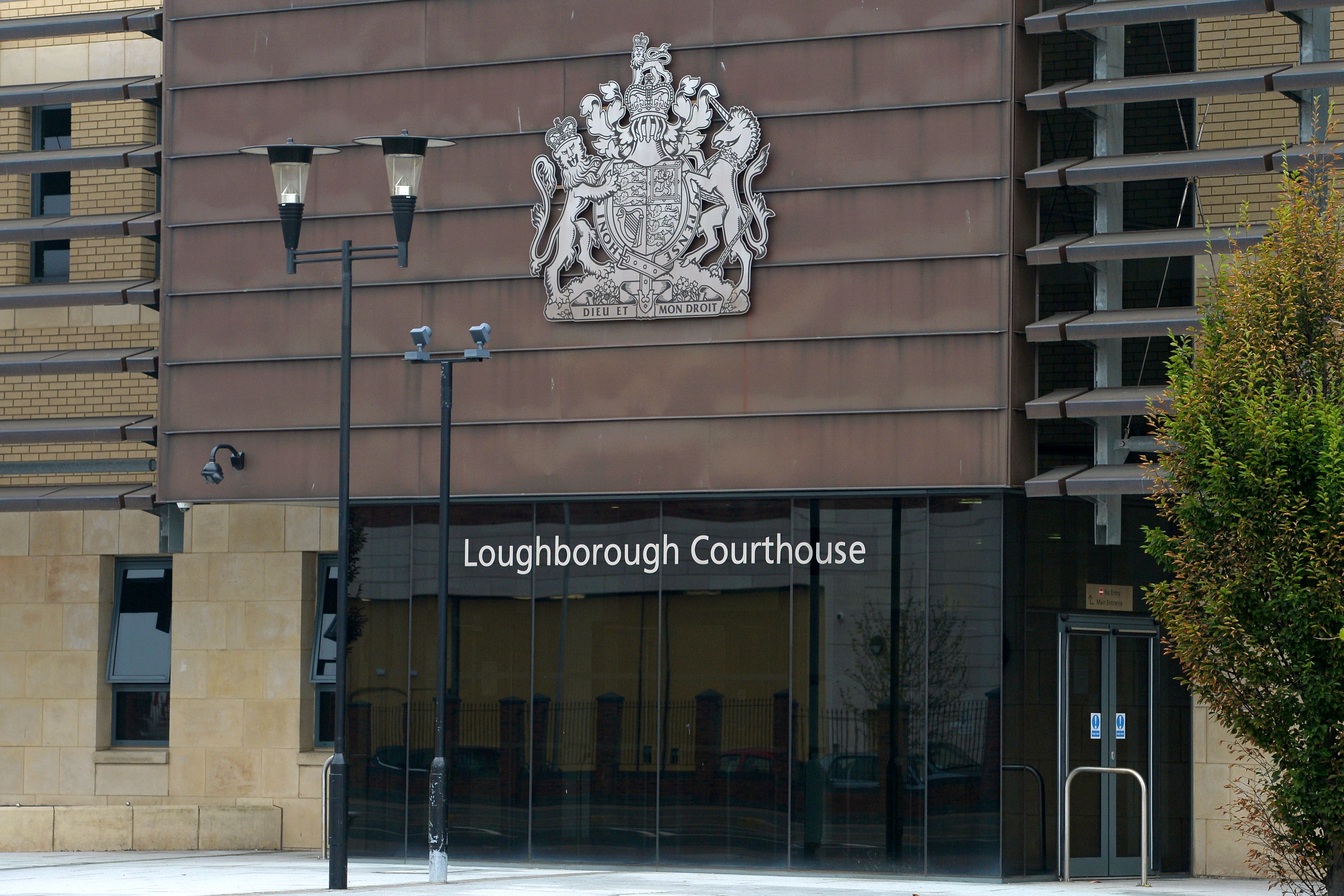 The case was heard at Leicester Crown Court, sitting at Loughborough Courthouse (Joe Giddens/PA)