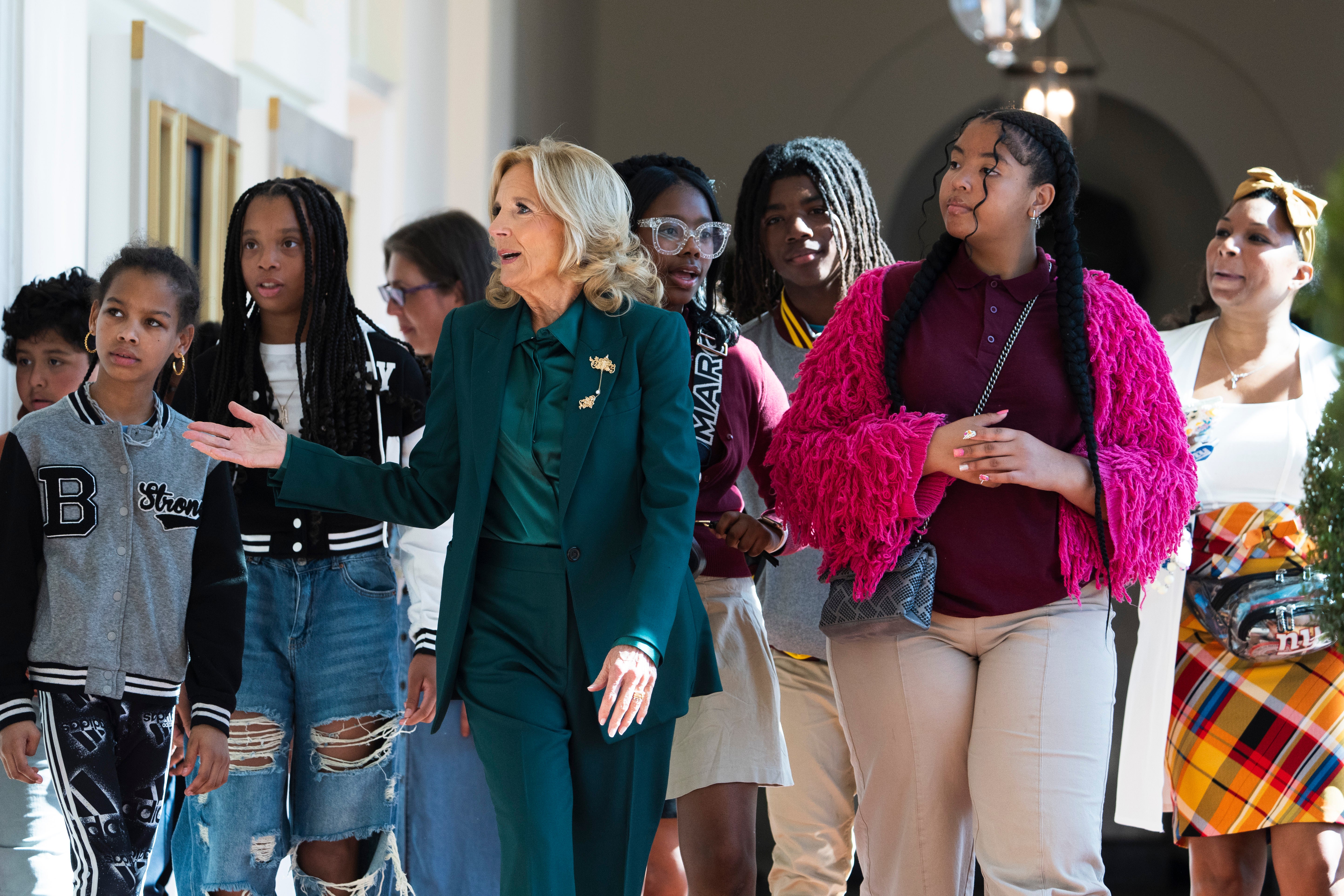 APTOPIX White House Tours