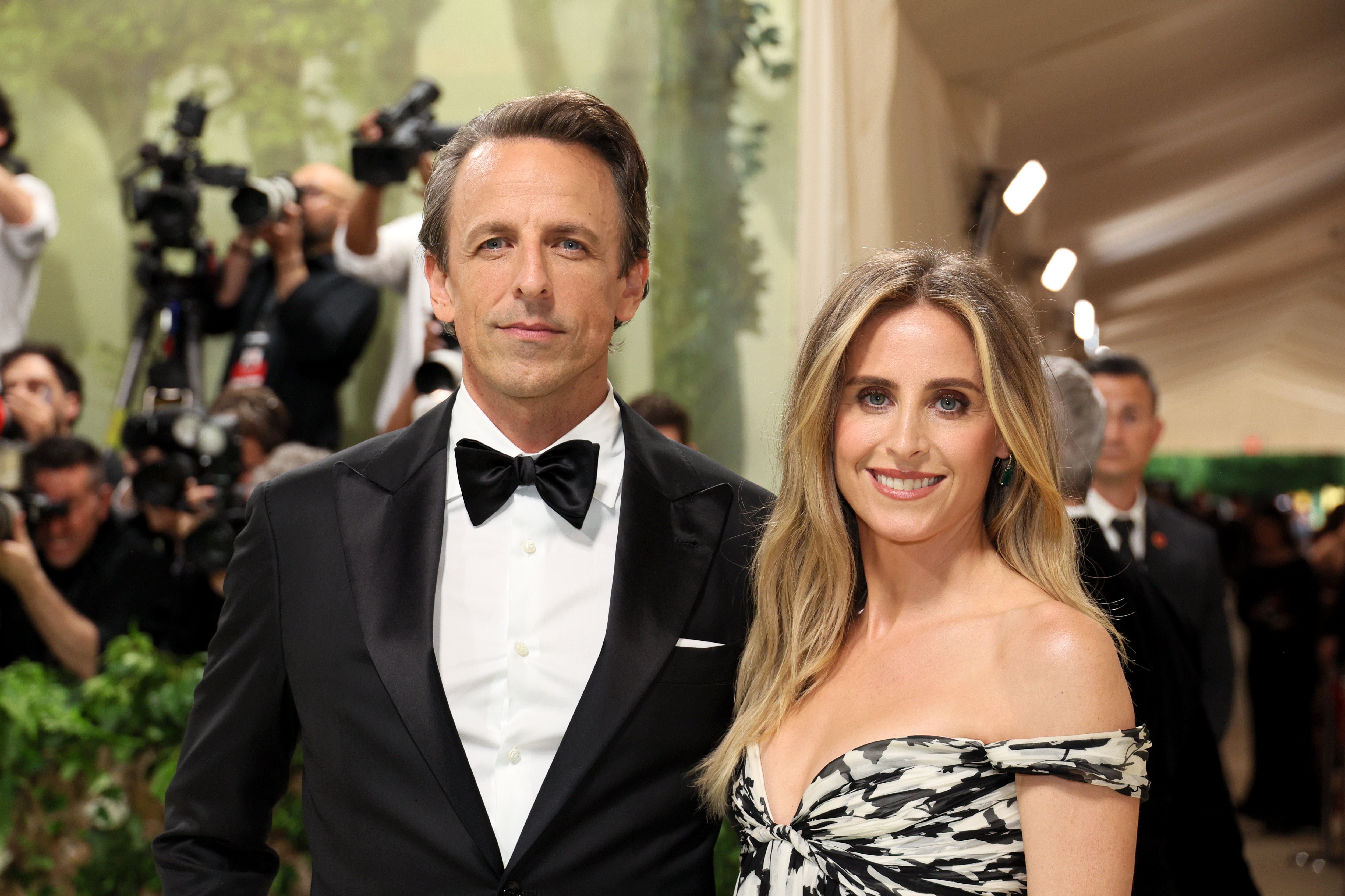 Seth Meyers and wife Alexi Ashe, who’ve been married since 2013, are parents to three children