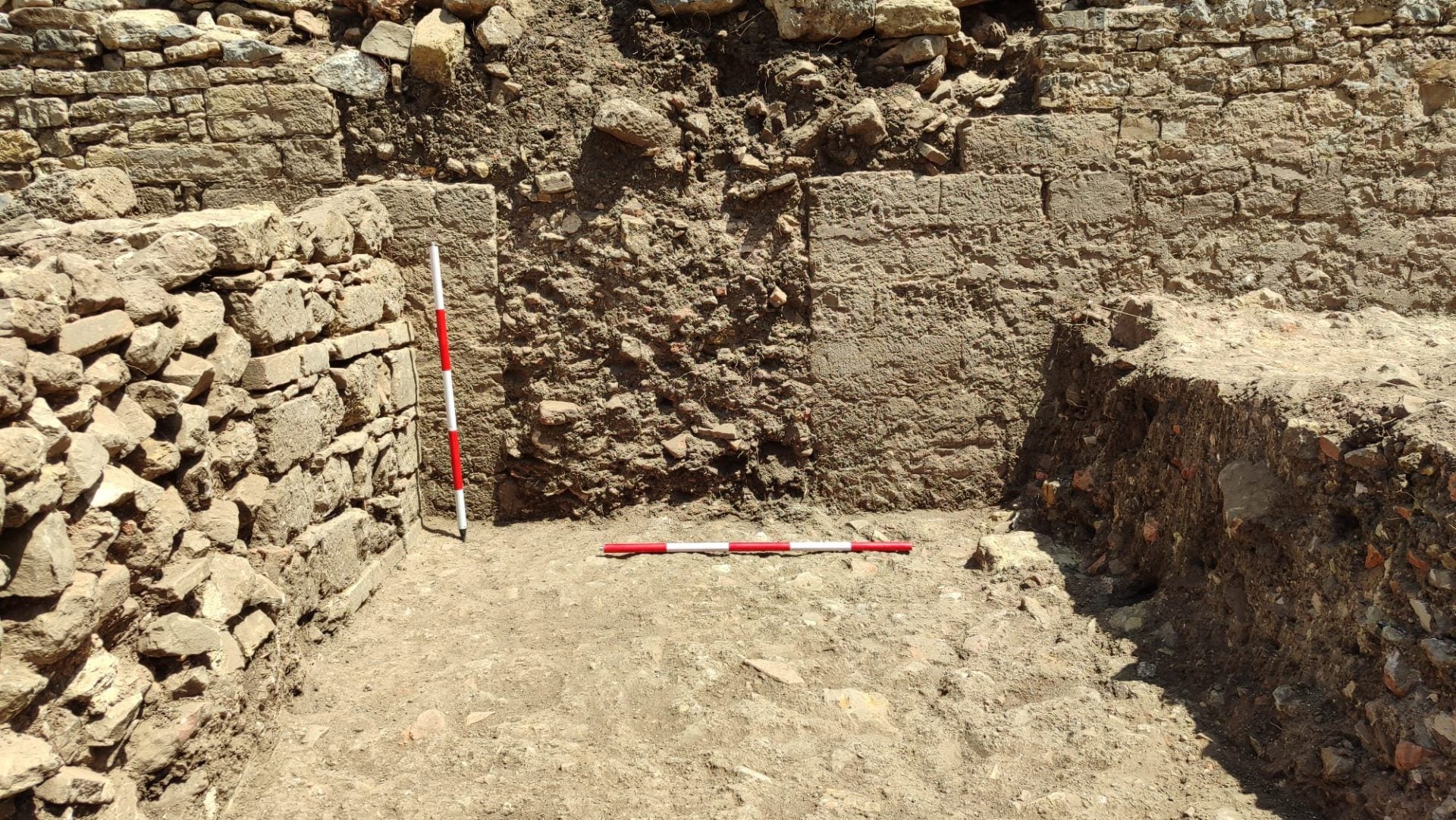 Ruins of ancient Roman forum at Ubrique