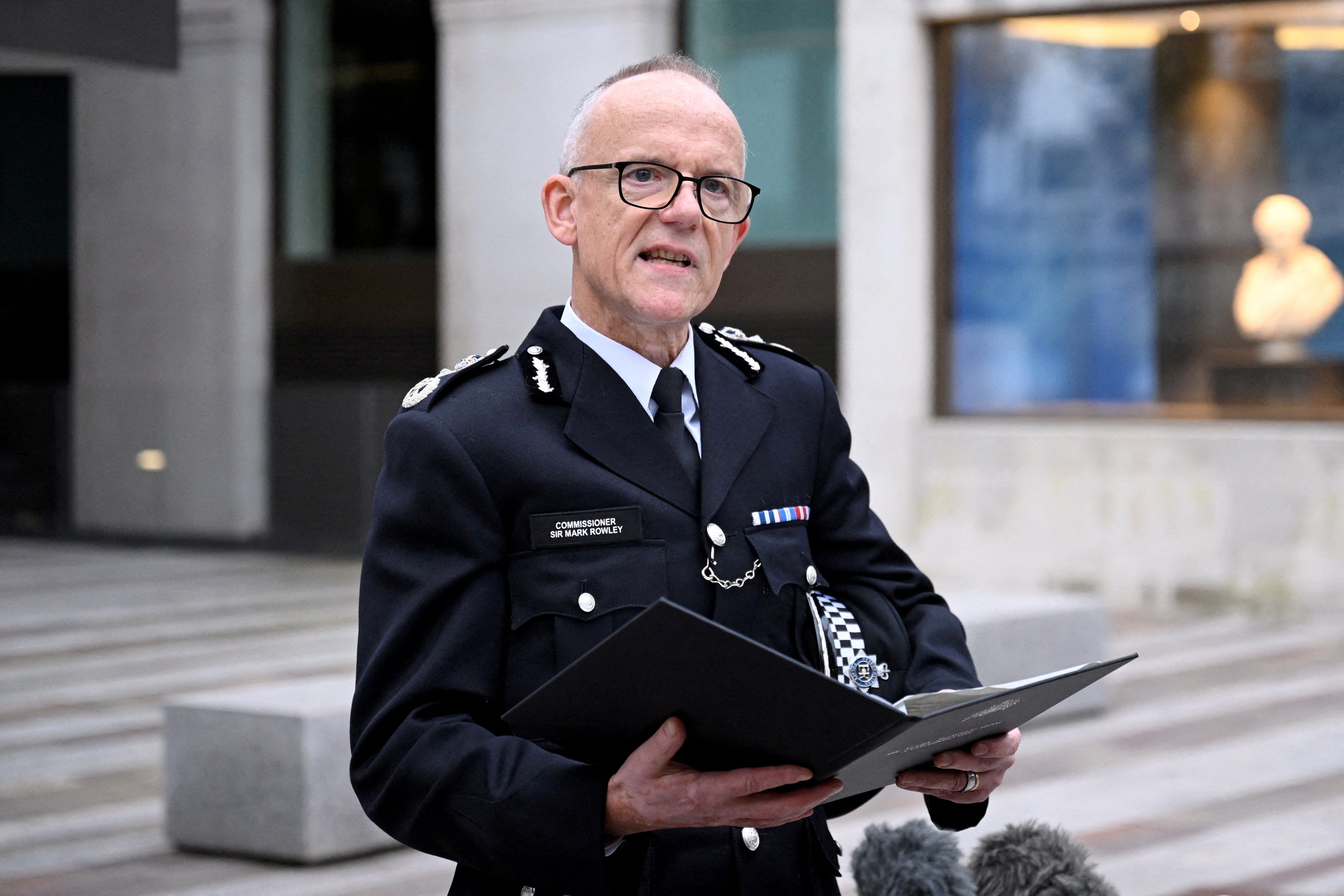 Metropolitan Police Commissioner Mark Rowley issued a statement after Martyn Blake was acquitted