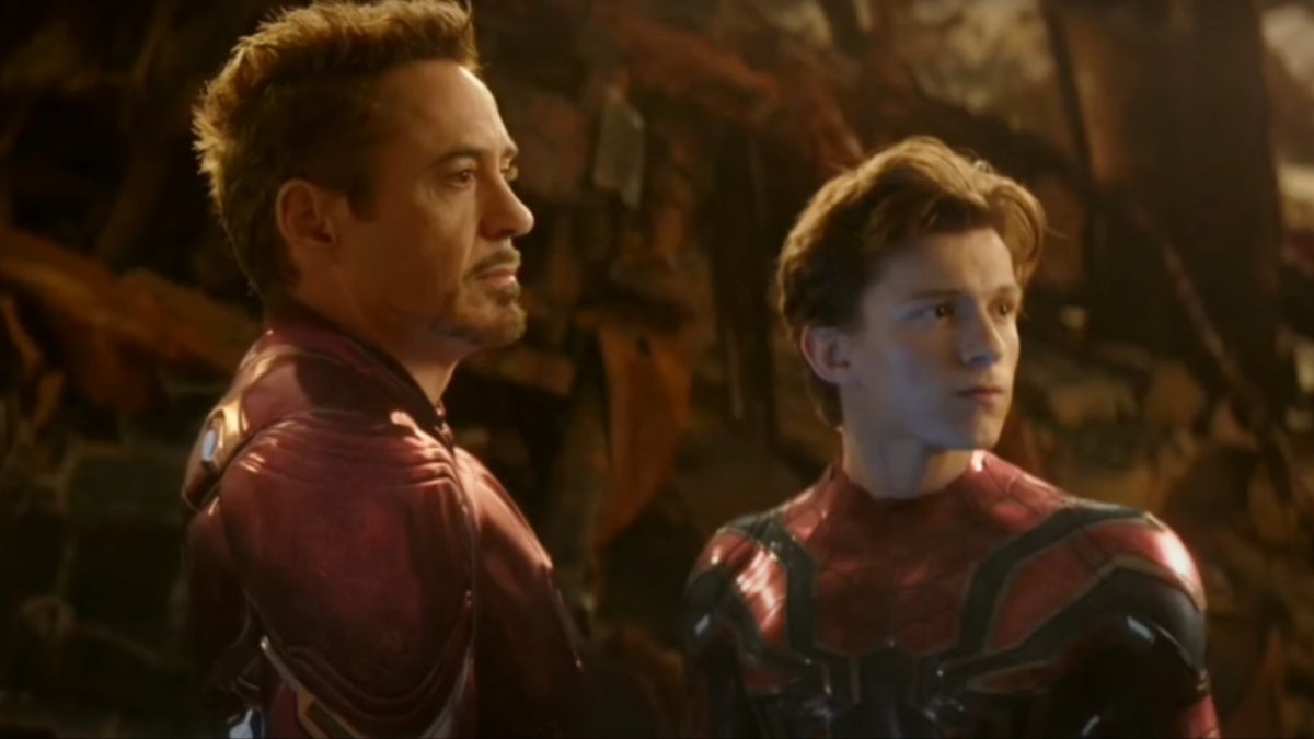 Tom Holland has shared how Robert Downey Jr saved his first Marvel scene from being cut