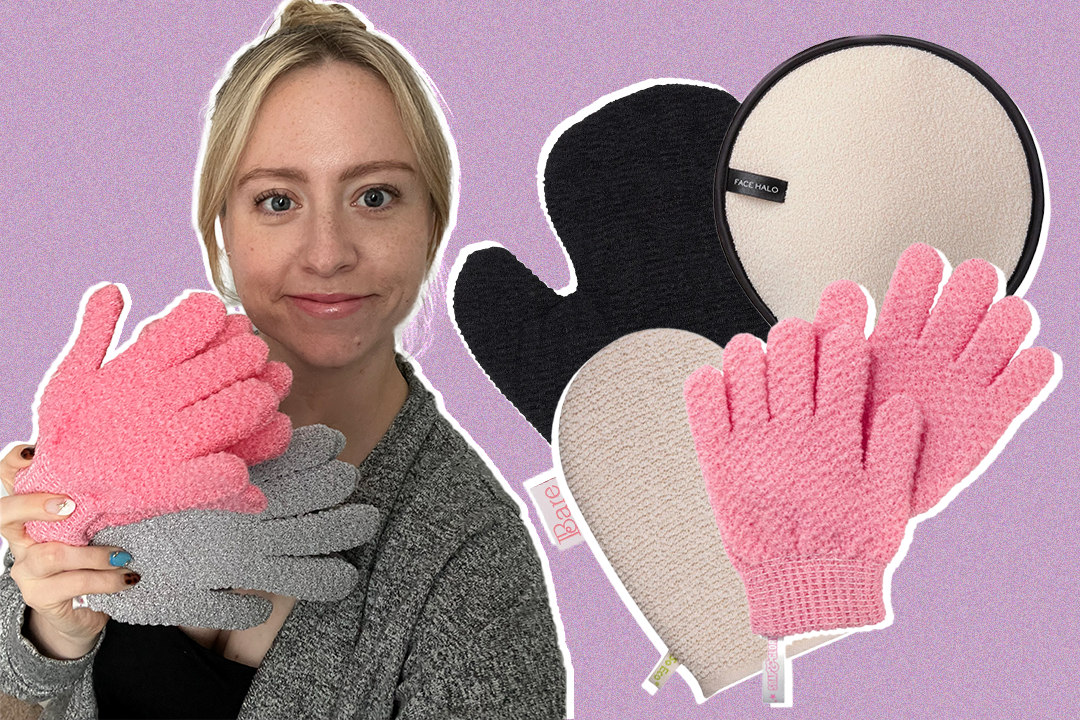 Best exfoliating gloves and mitts for soft, glowing skin