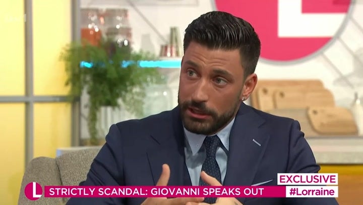 Giovanni Pernice recalls last conversation with Amanda Abbington.