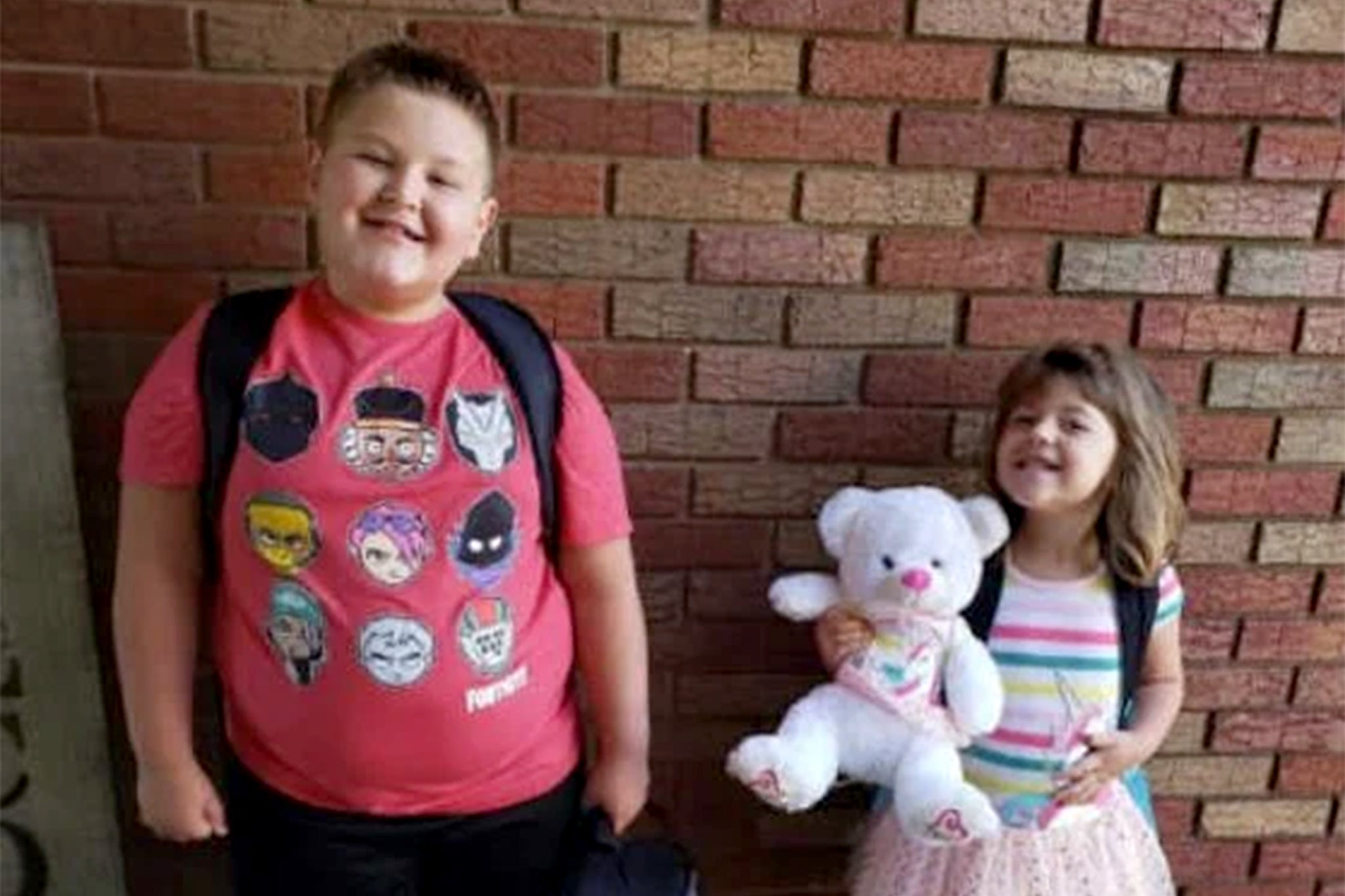 Conner, 8, (left) and Brinley, 4, (right) were killed in September 2019