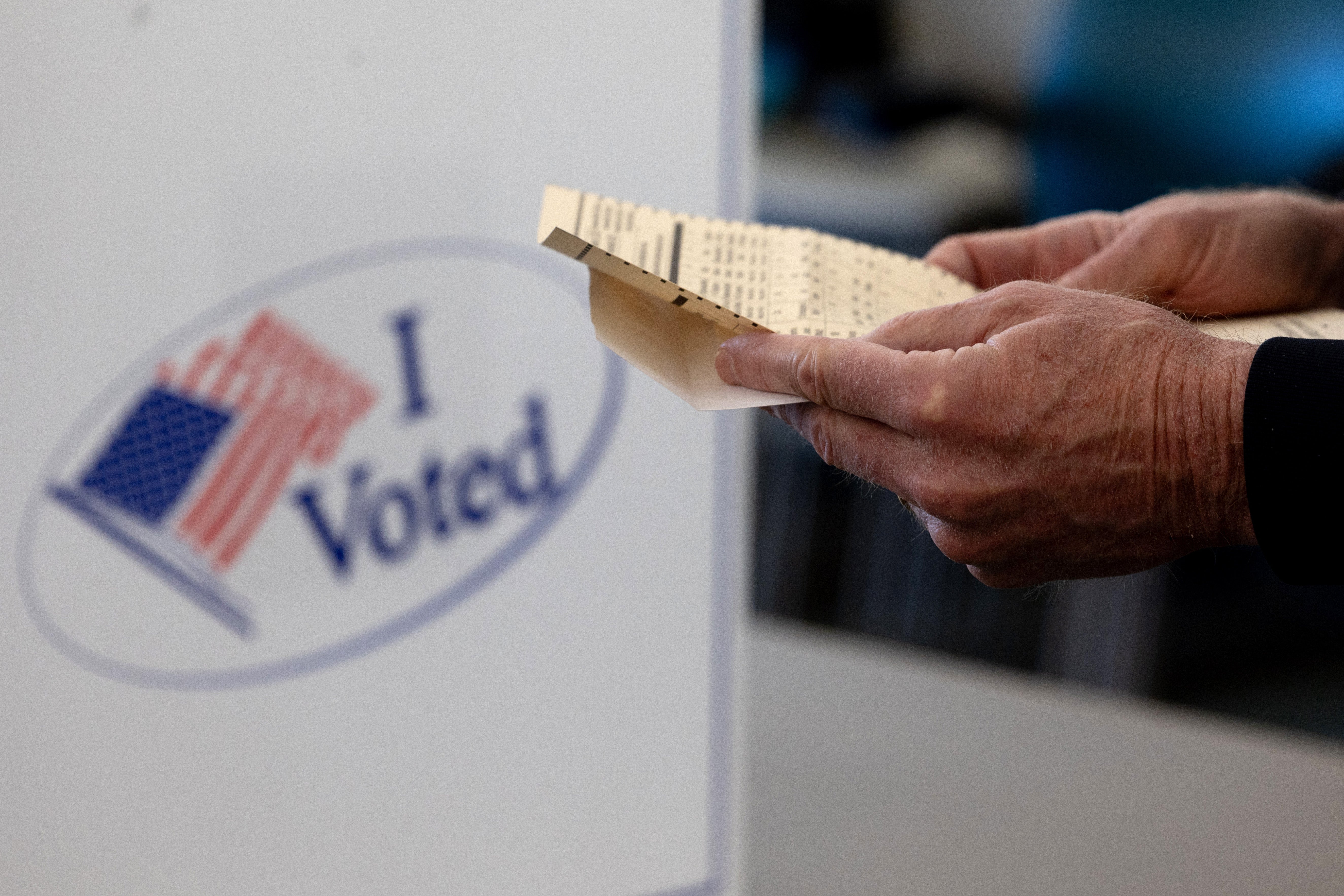 A Pennsylvania man has been charged with threatening to kill a representative of a state political party who was recruiting poll watchers (stock image)