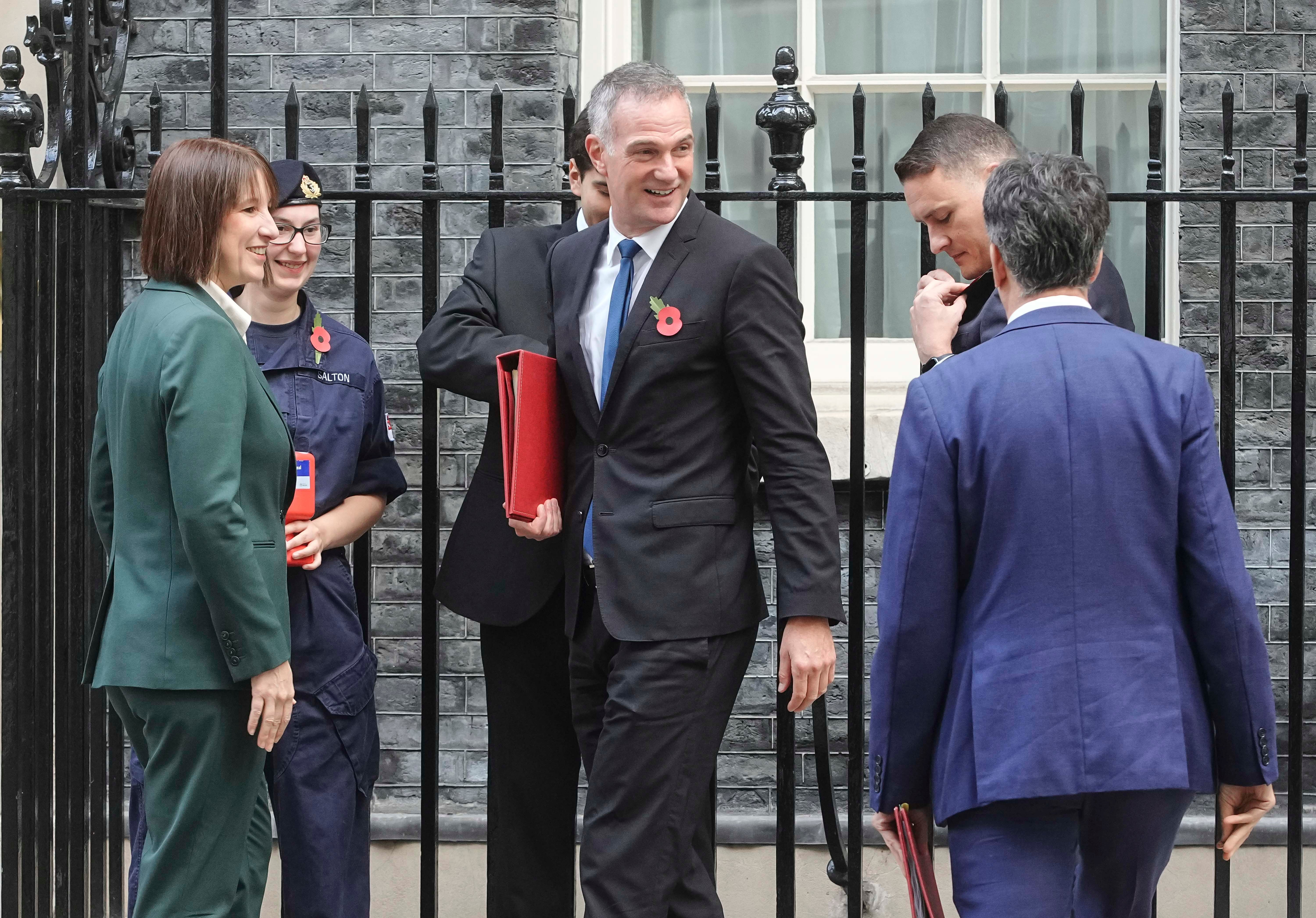 Chancellor Rachel Reeves, left, and health secretary Wes Streeting, right, announced £1.5bn in new funding would go to providing 2 million more NHS appointments