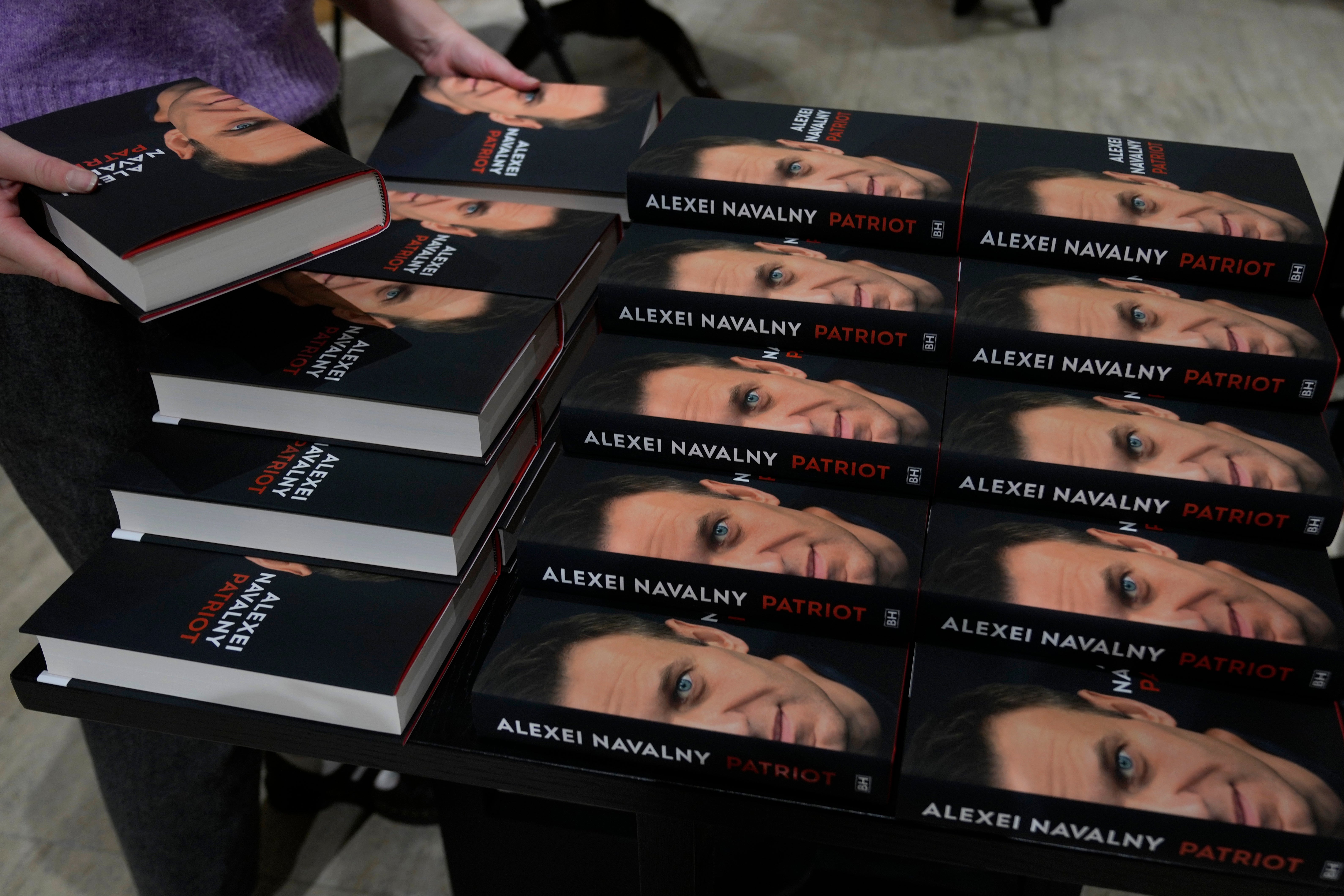 Britain Navalny Book