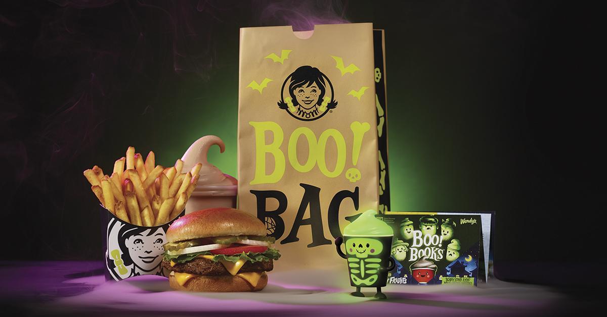 Boo! Bags and Frosty Frights meals are available now and come with Boo! Book coupons