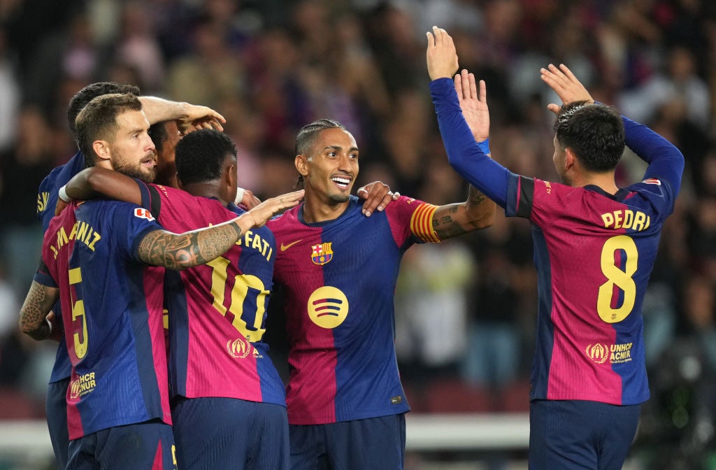 Barcelona are back in La Liga action