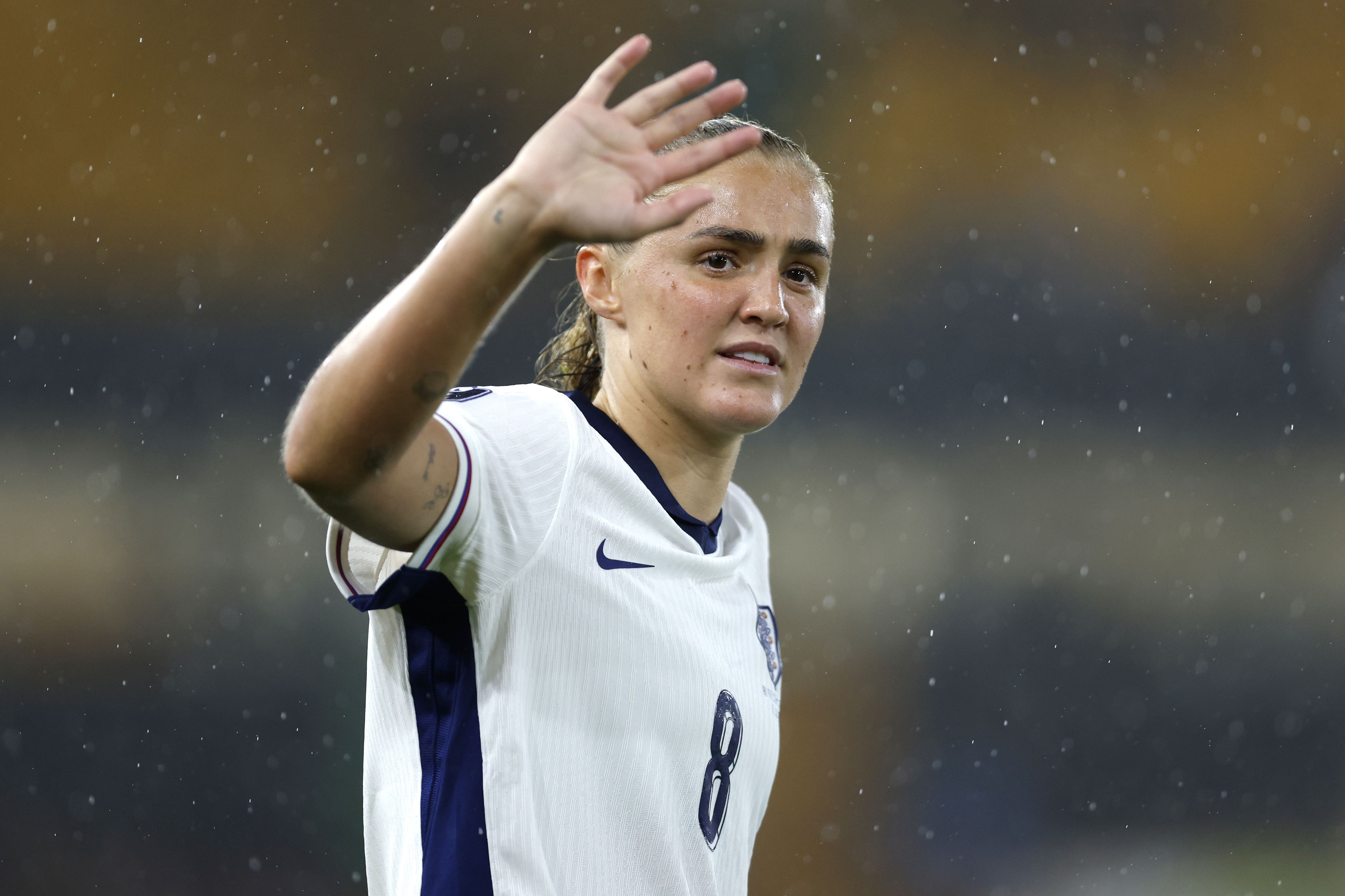 England midfielder Georgia Stanway has backed the appointment of German Thomas Tuchel as head coach of the men’s team (Nigel French/PA)