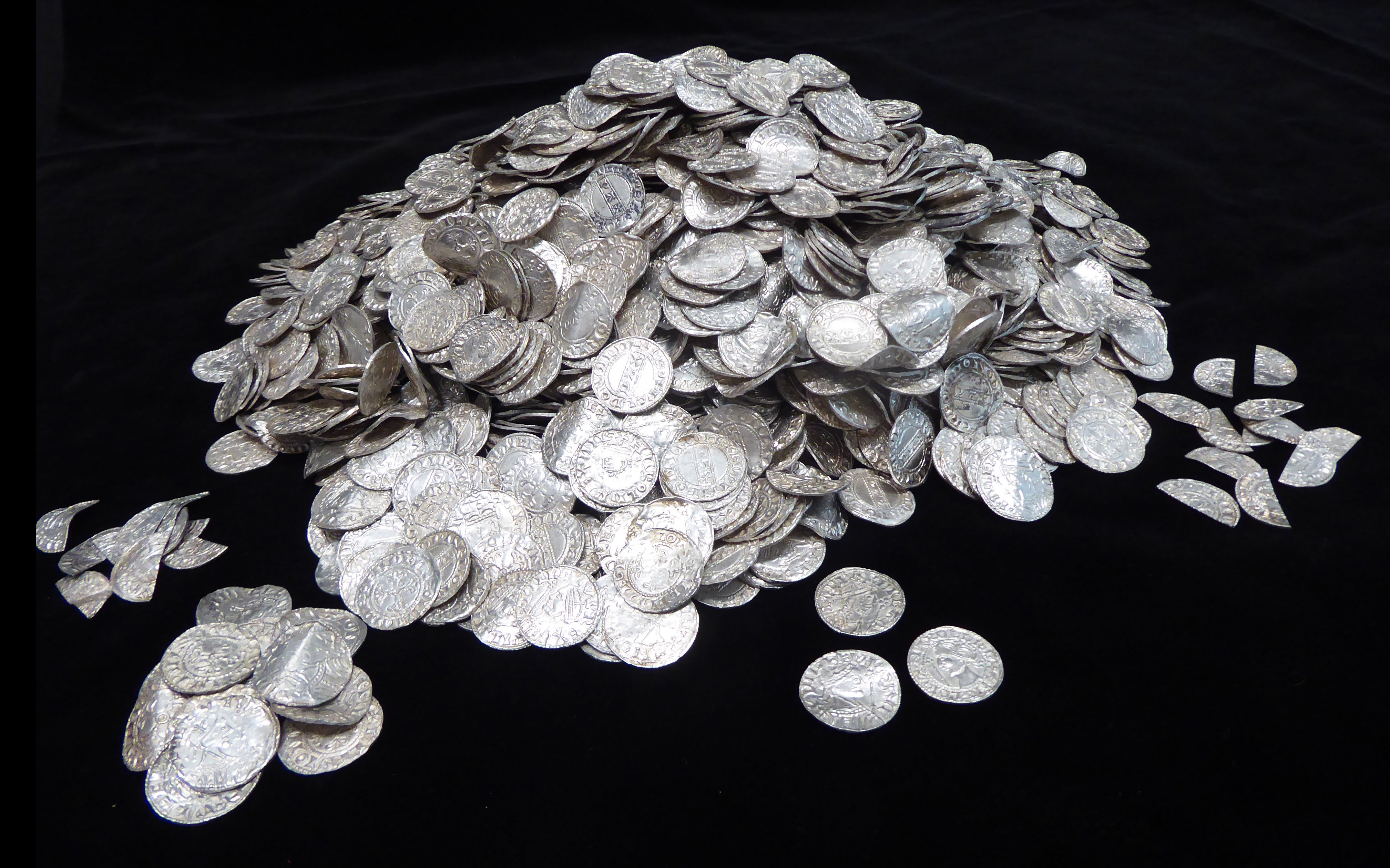 The 11th-century coin trove is known as the Chew Valley Hoard