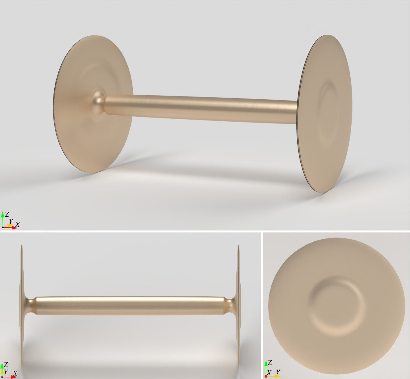 Computer generated wheelset structure