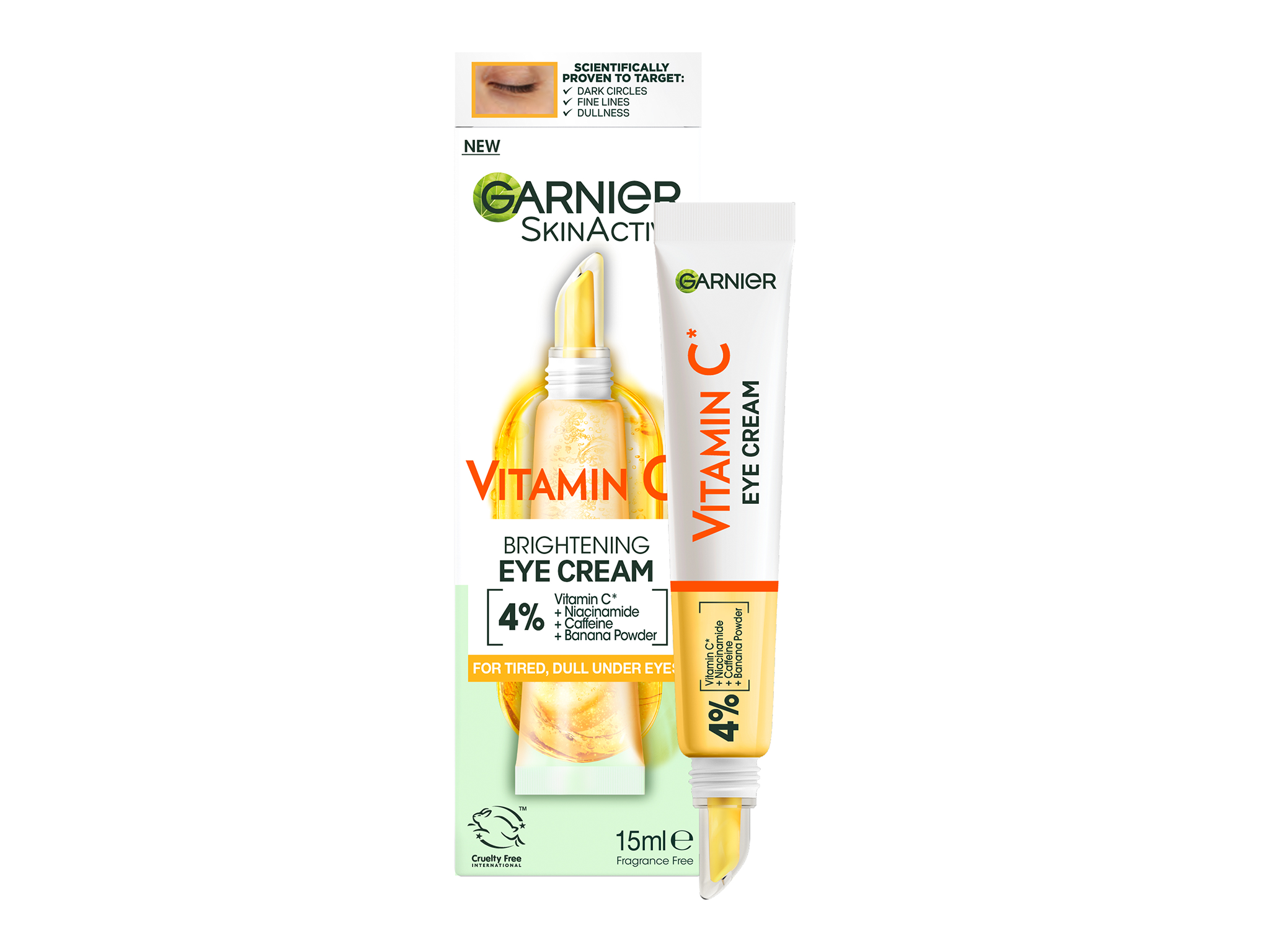 Best eye cream for mature skin Indybest review Garnier vitamin C brightening eye cream 