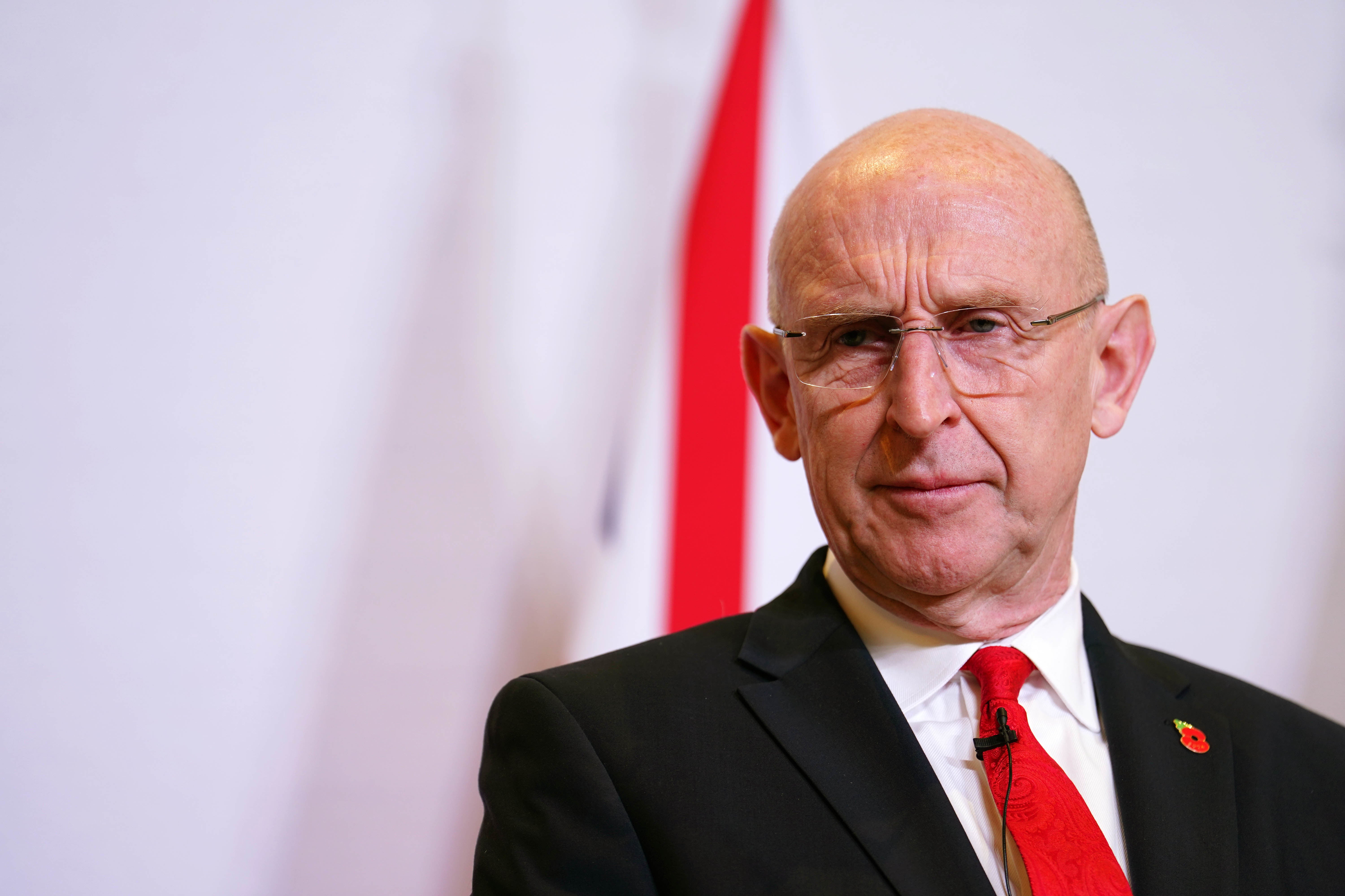 Defence secretary John Healey said Britain would be unable to deter an invasion