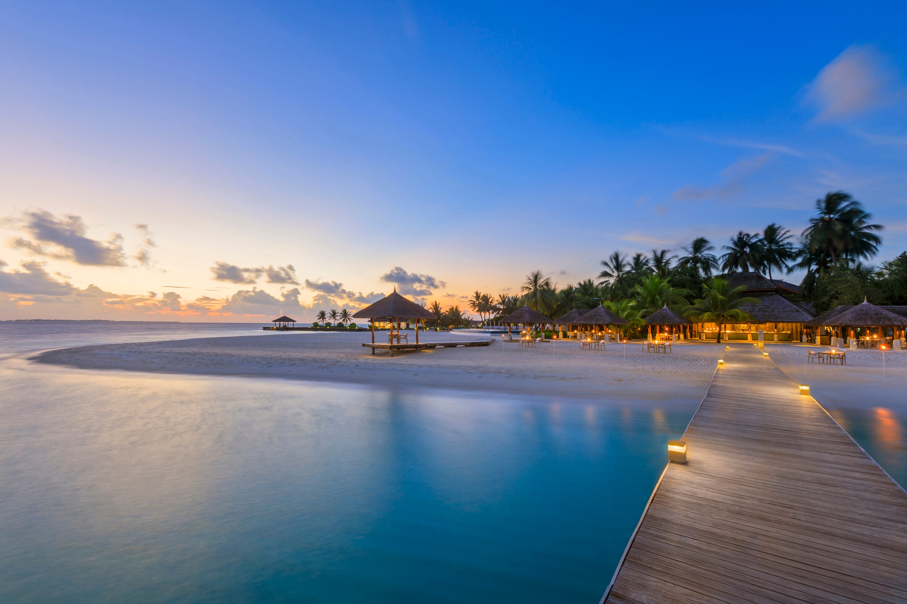 Sands restaurant at Velassaru Maldives (Velassaru Maldives/PA)