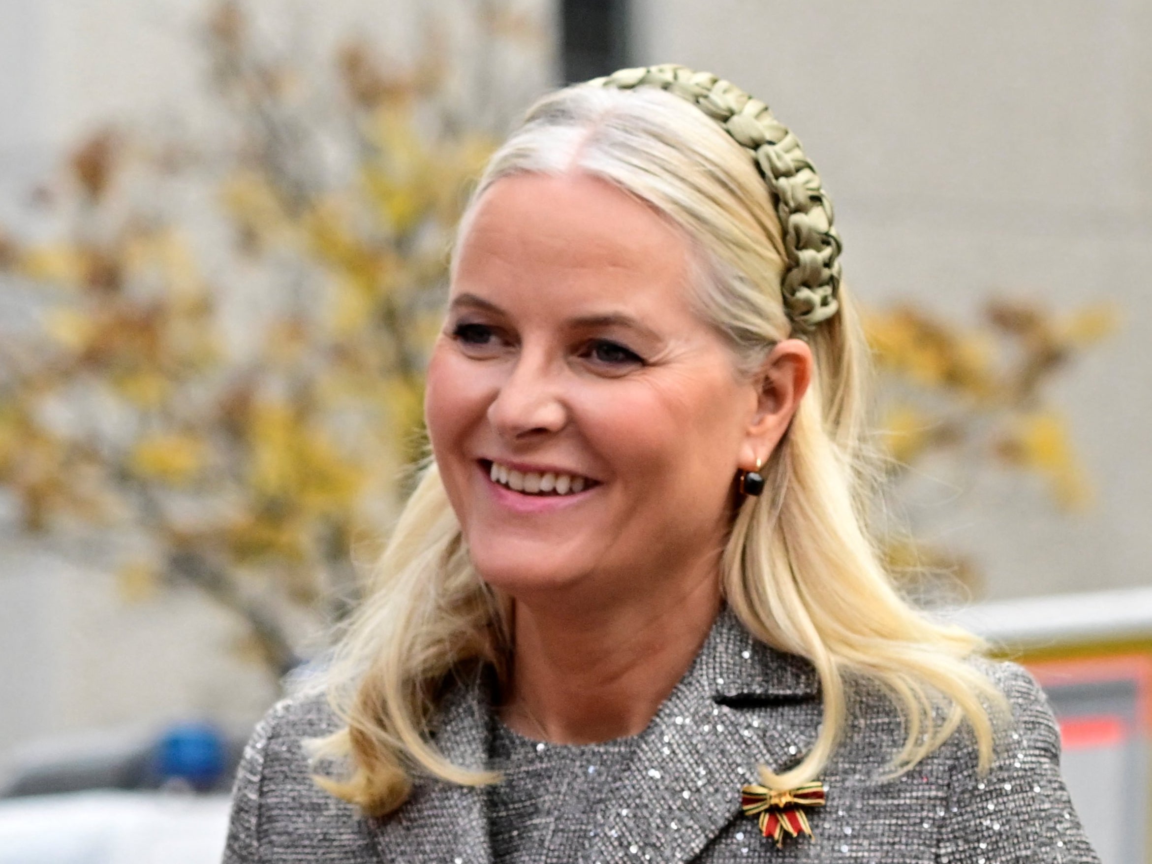 Crown Princess Mette-Marit of Norway suffers from pulmonary fibrosis