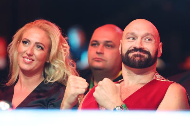 <p>Tyson Fury reveals wife Paris suffered miscarriage the day before his fight with Usyk</p>