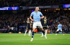 Erling Haaland labelled ‘freak’ by Man City teammate after outrageous Champions League goal