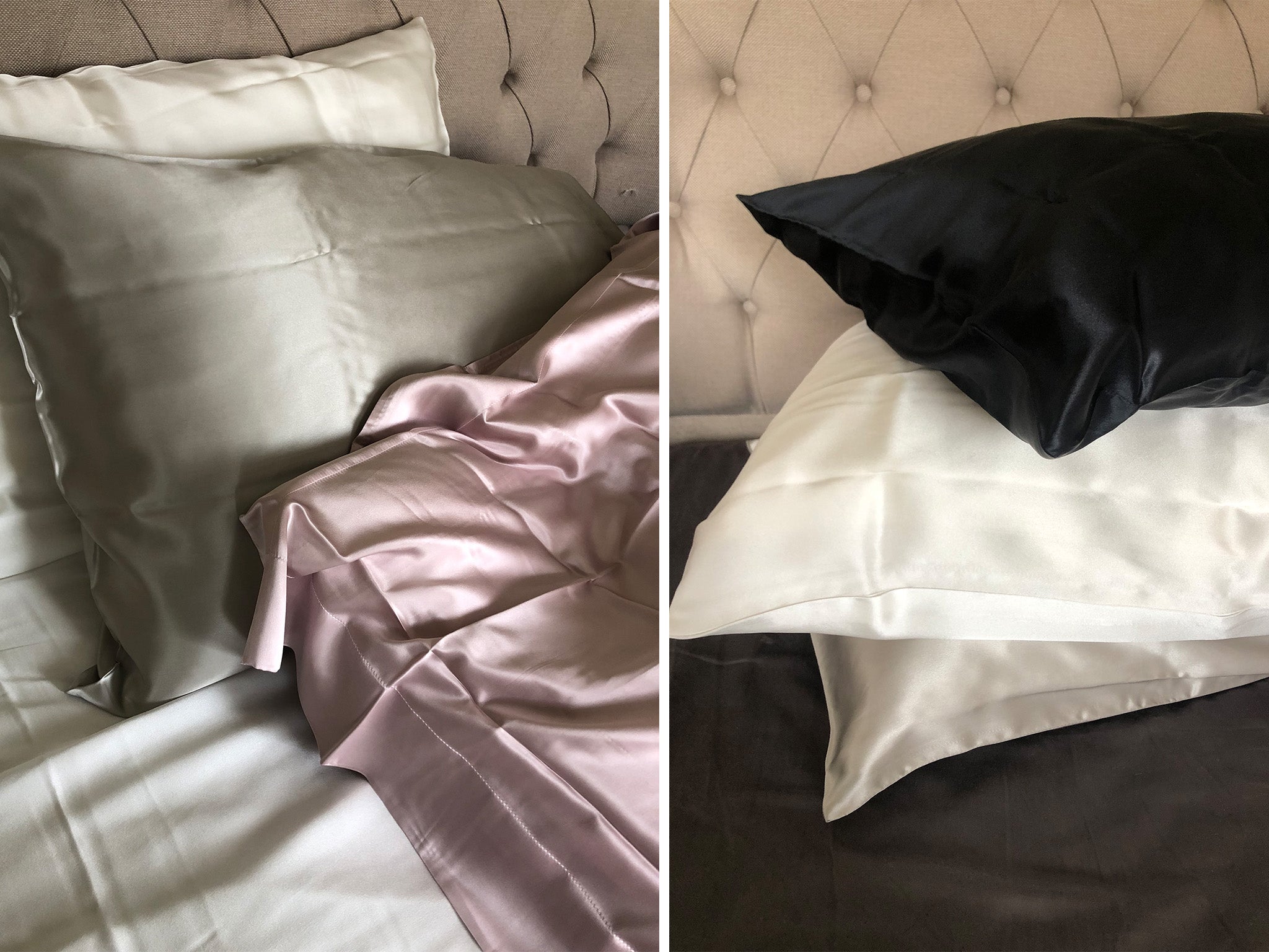 Our reviewer couldn’t wait to hit the hay while testing the best silk bedding