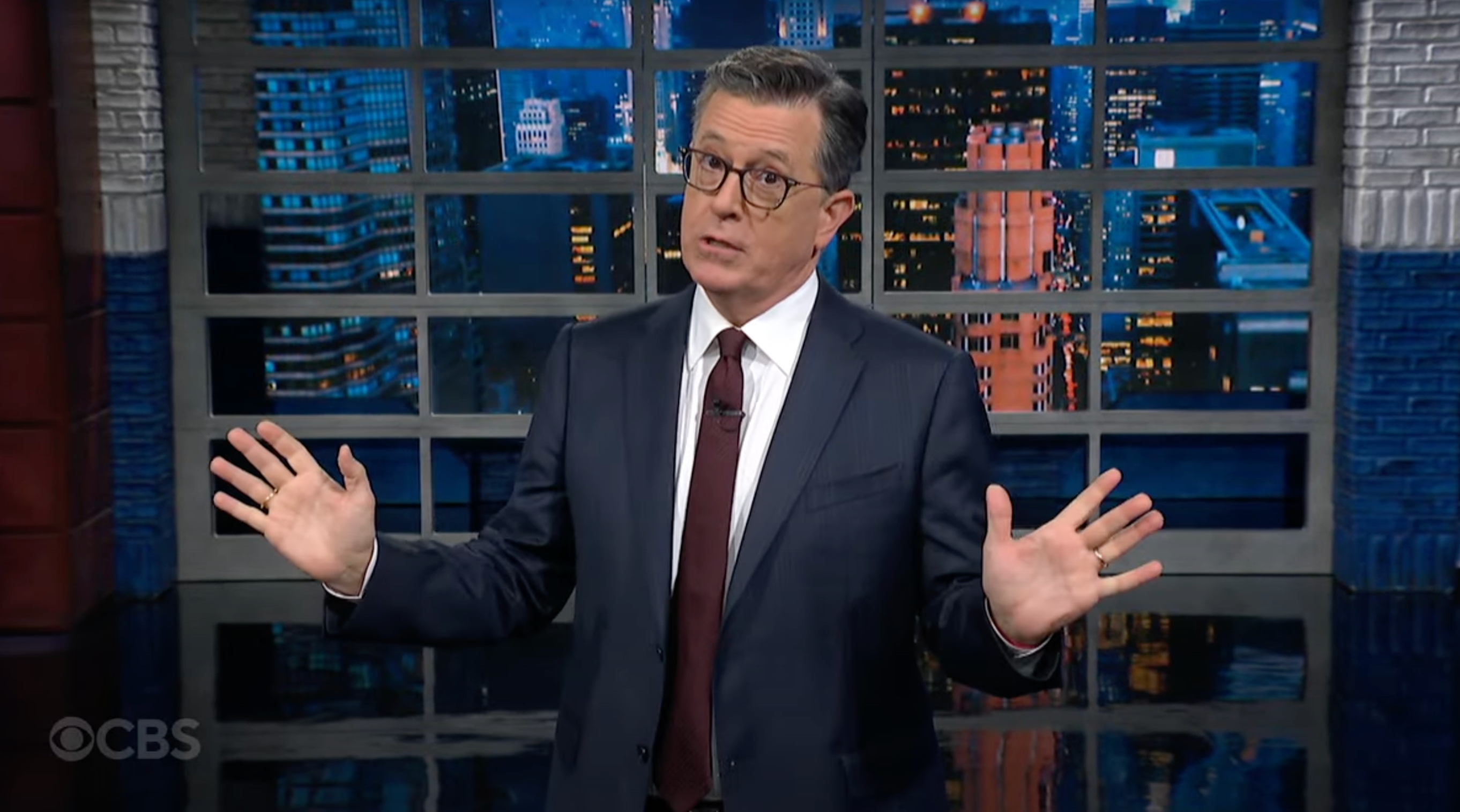 Stephen Colbert says that Kelly’s Hitler claims about Trump are more ‘autumn no s**t’ than October surprise